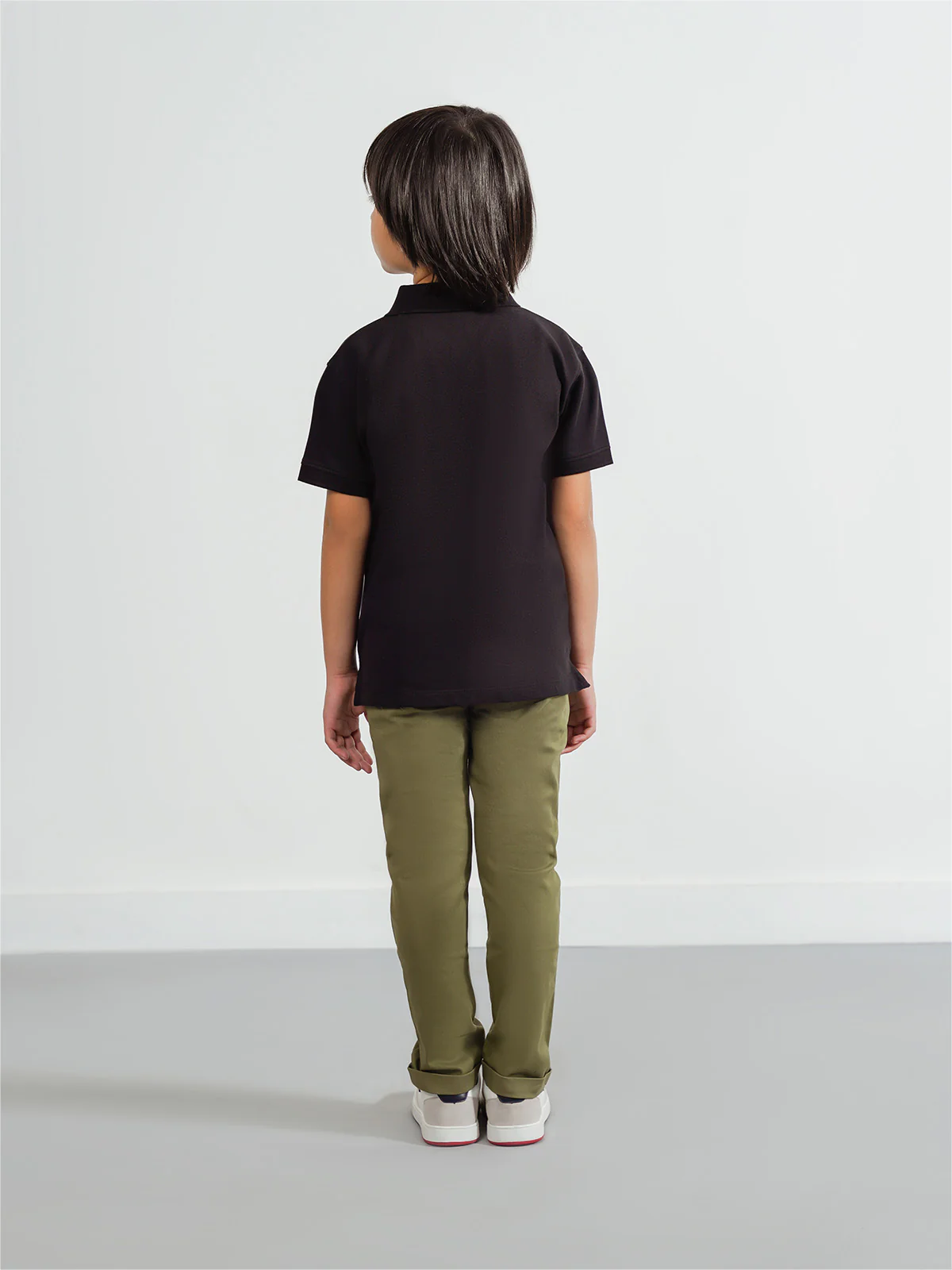 "CHIAKI" Slim Fit Twill Chinos - Image 4