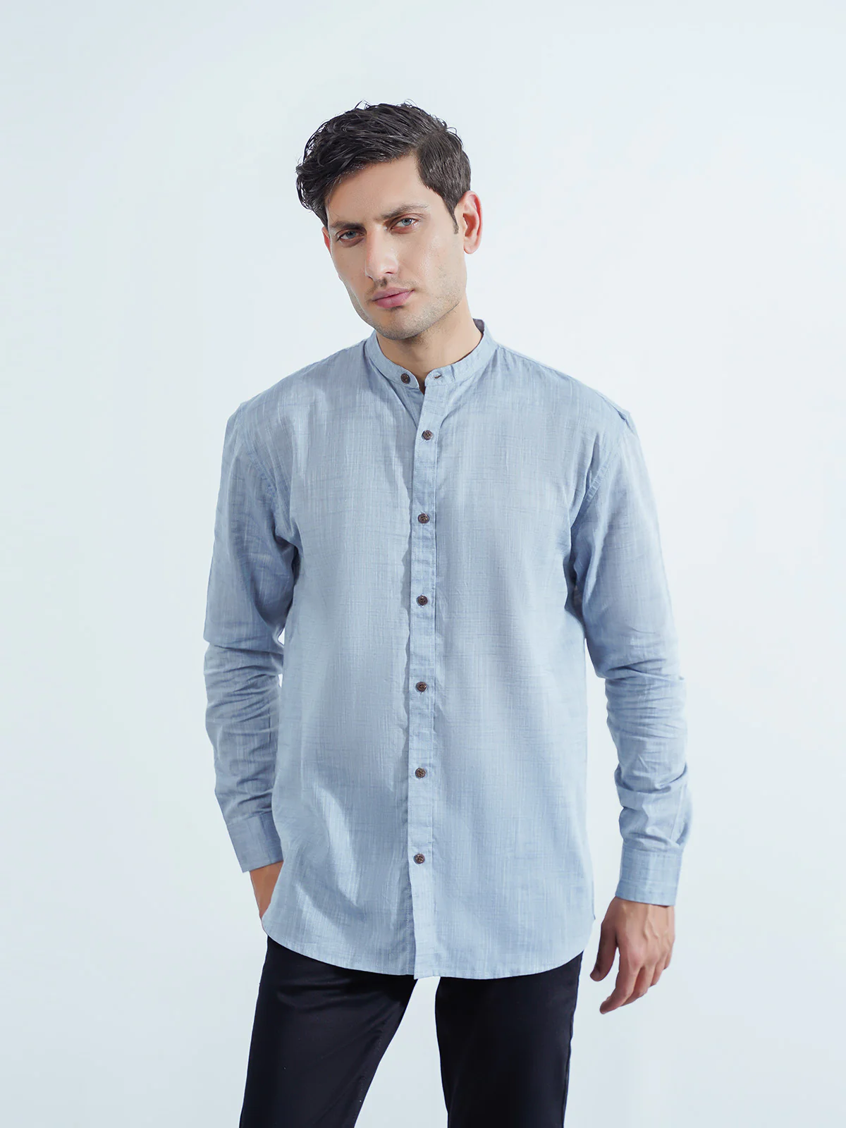 "CHIYA" Full Sleeve Slim Fit Casual Shirt - Image 2