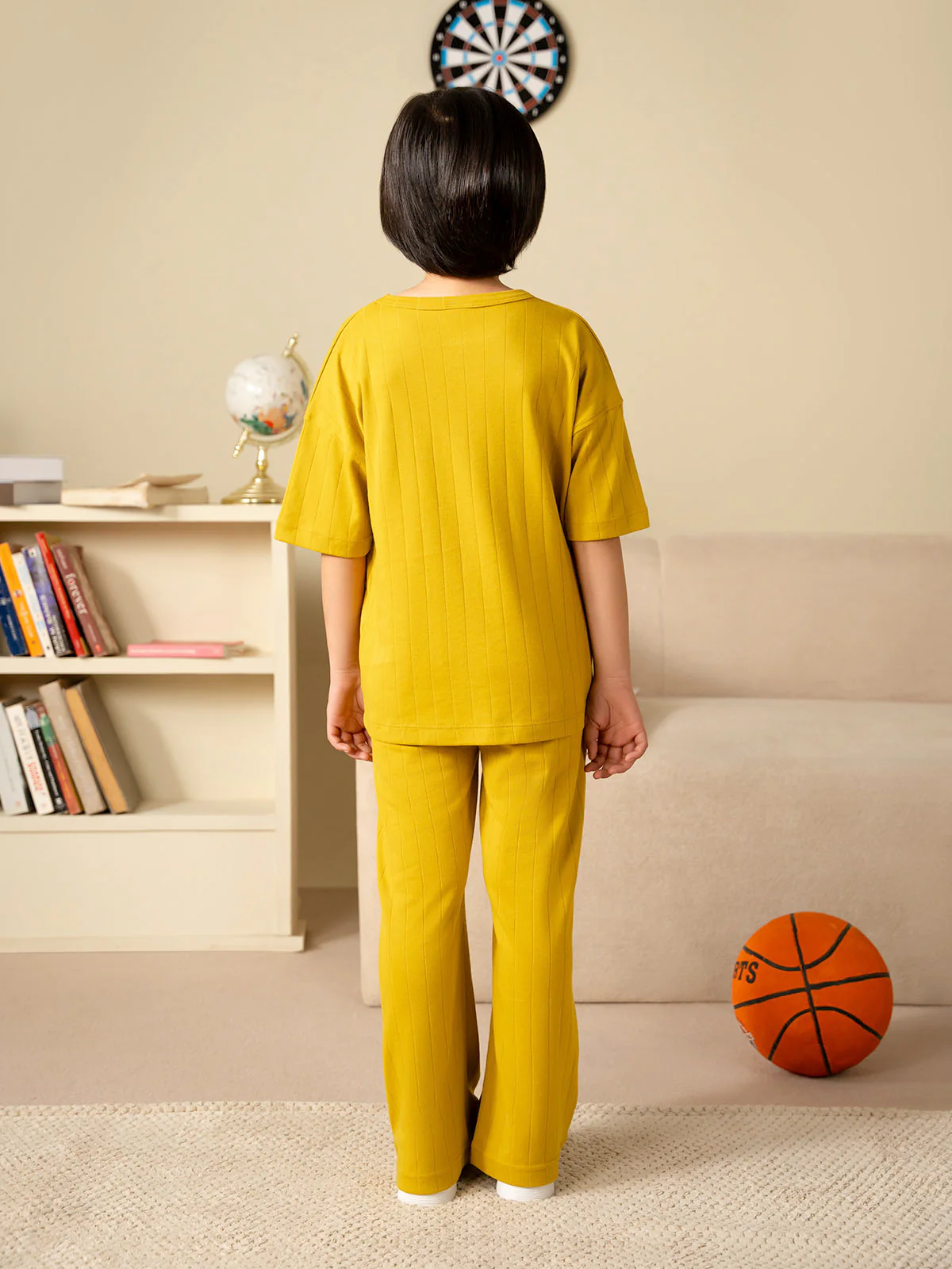 "CISCO" Regular Fit Textured Co-Ord Set - Image 6