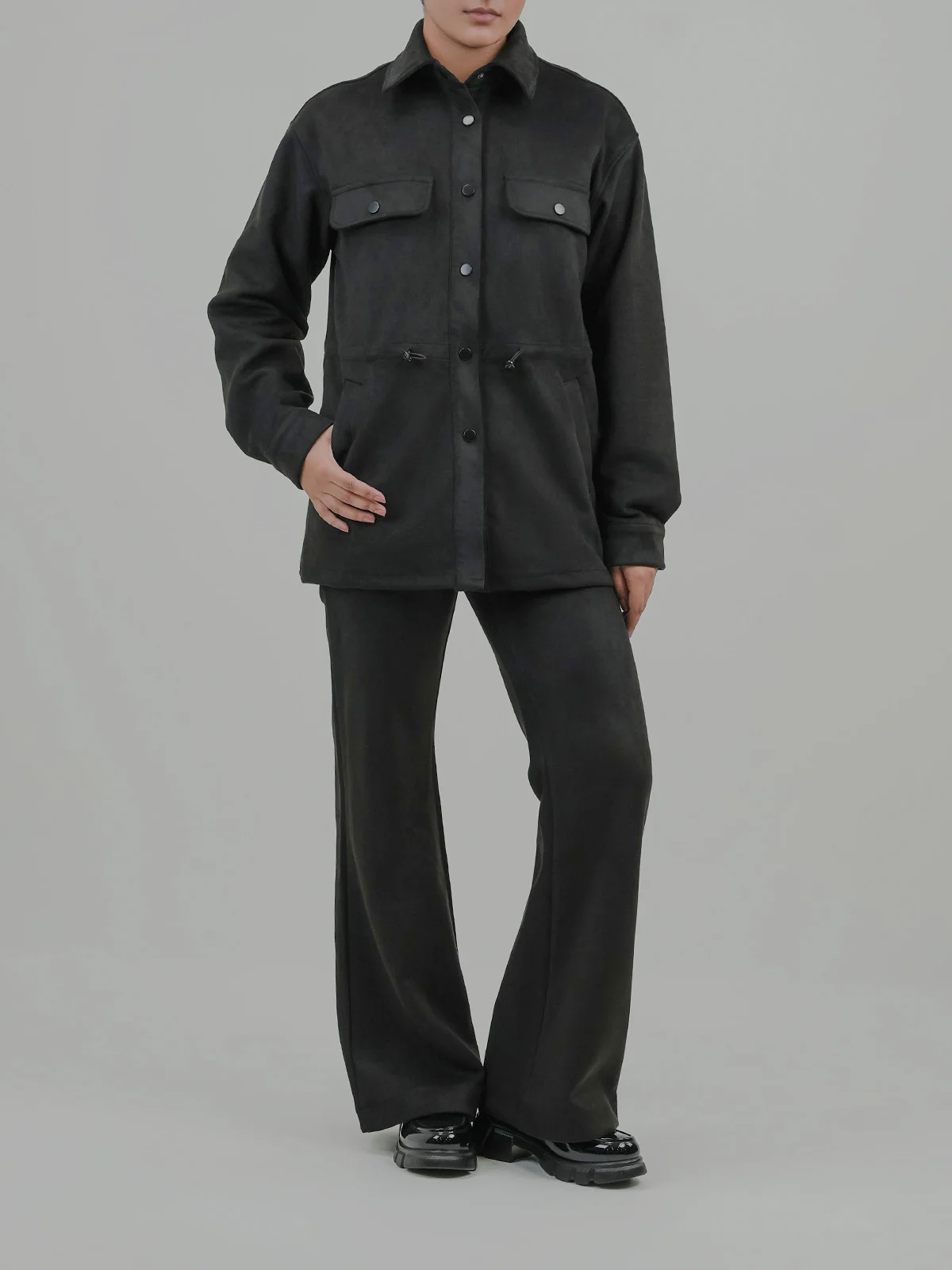 "COLETTE" Warm Regular Fit Fleece Co-Ord Set