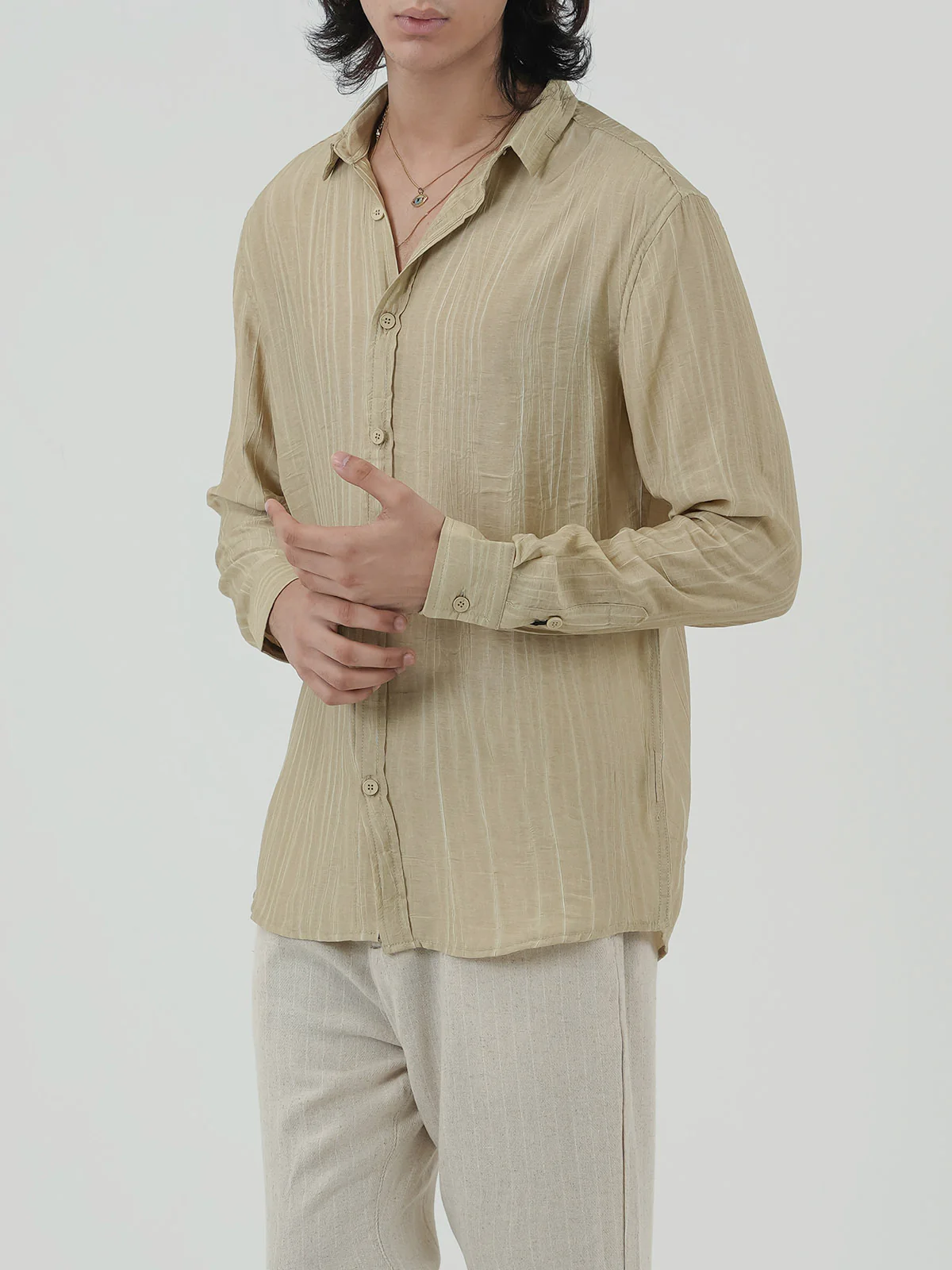 "CORMAC" Regular Fit Casual Shirt - Image 3