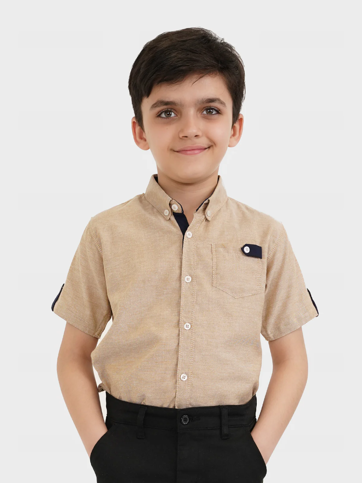 "LLINOS" Casual Collar Shirt - Image 3