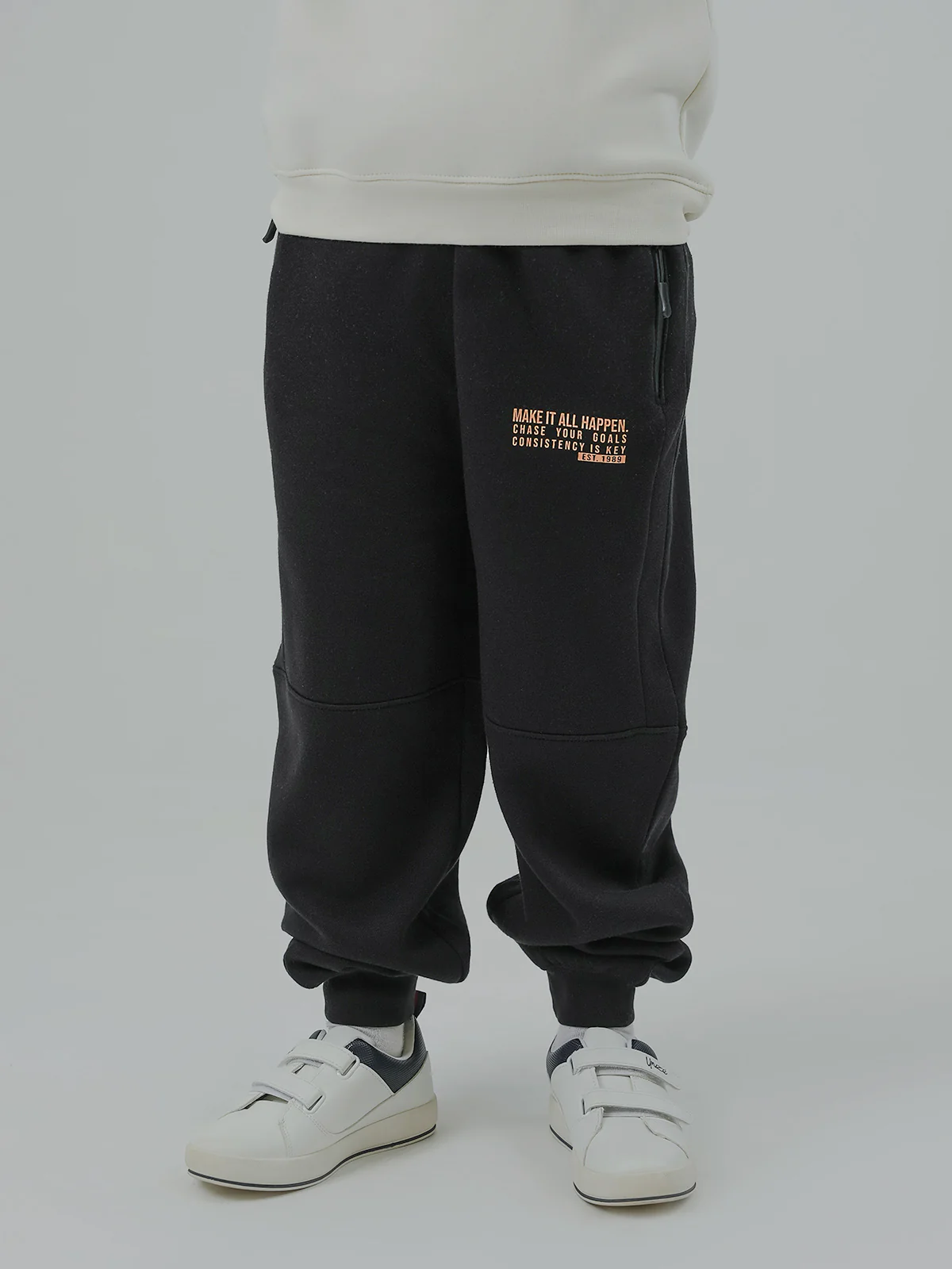 "CREUSA" Graphic Regular Fit Fleece Trouser