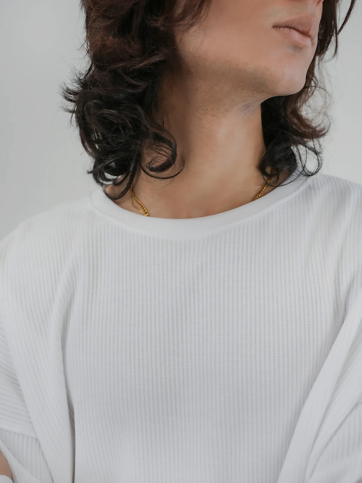 "CROSBY" Drop Shoulder Fleece Sweatshirt - Image 4