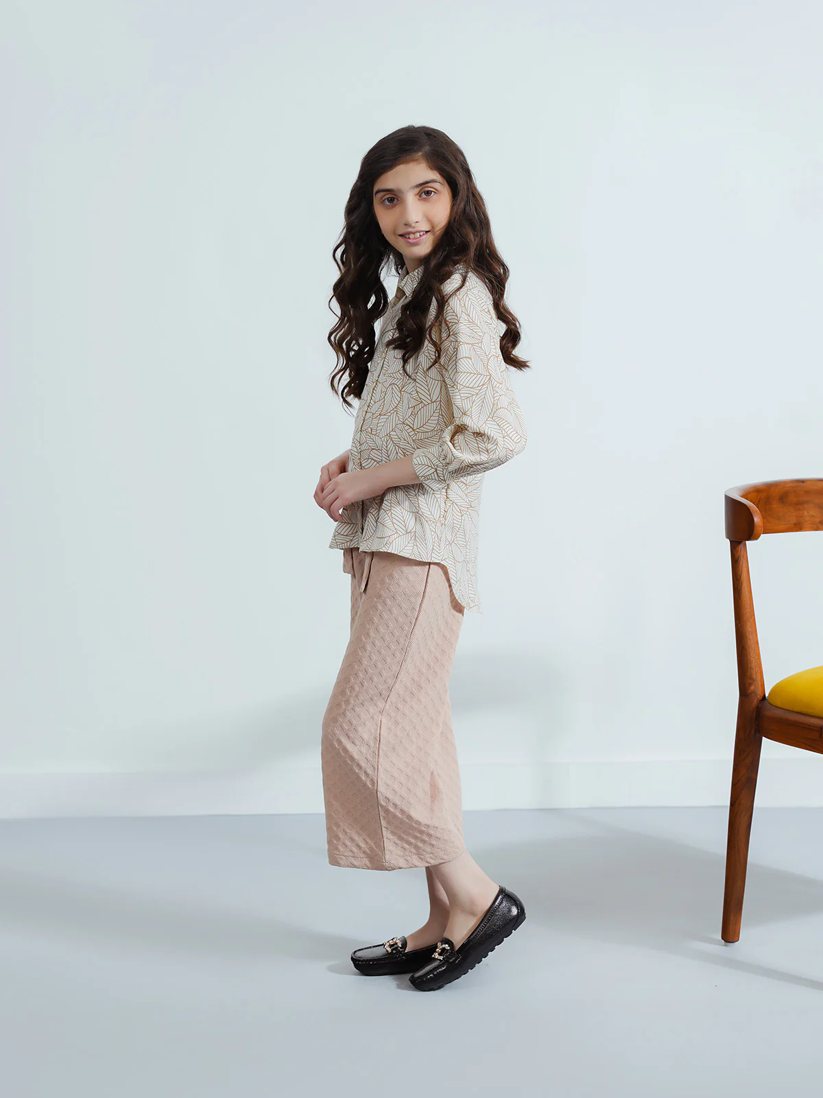 "CYRENE" Regular Fit Woven Trouser - Image 3