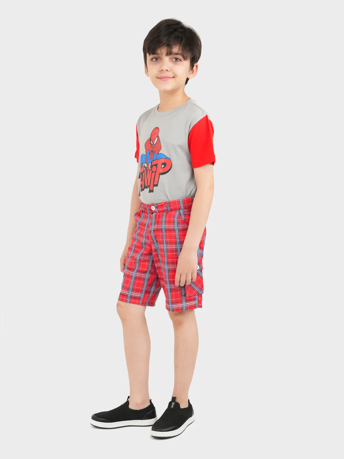 "DARNELL" Casual Checkered Shorts - Image 5