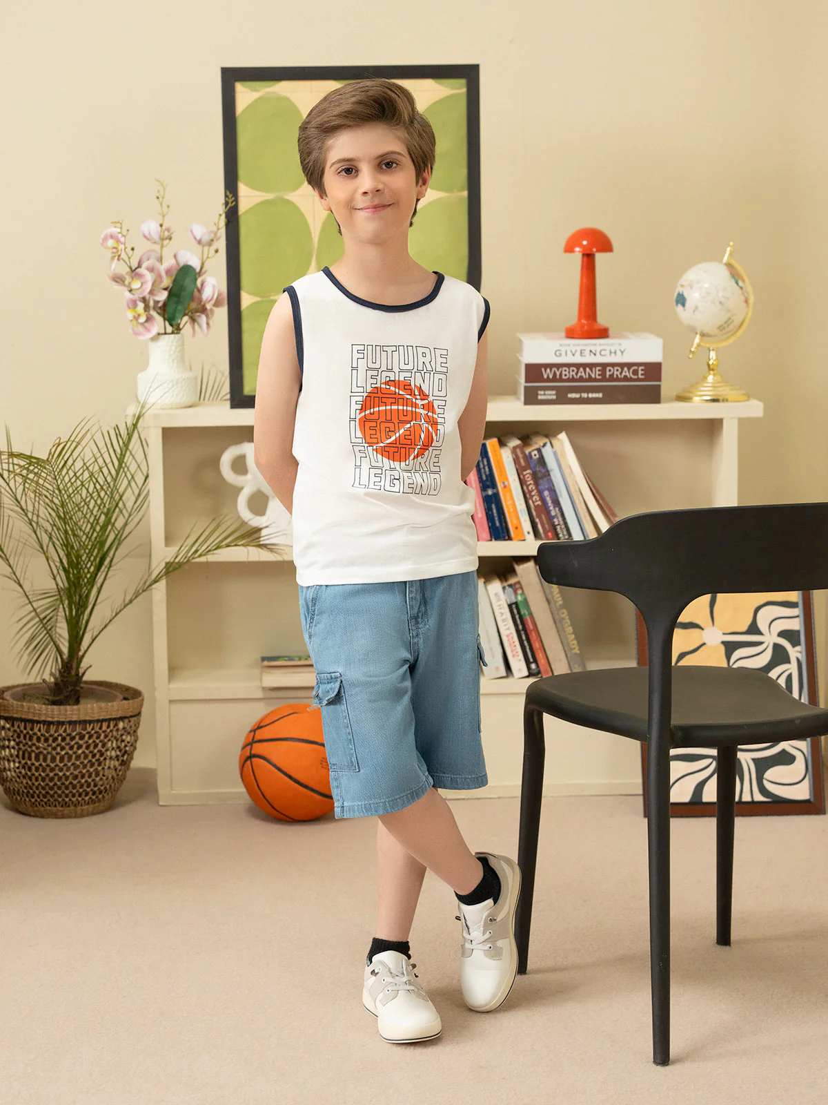 "DOLYN" Basic Printed Tank Top - Image 2