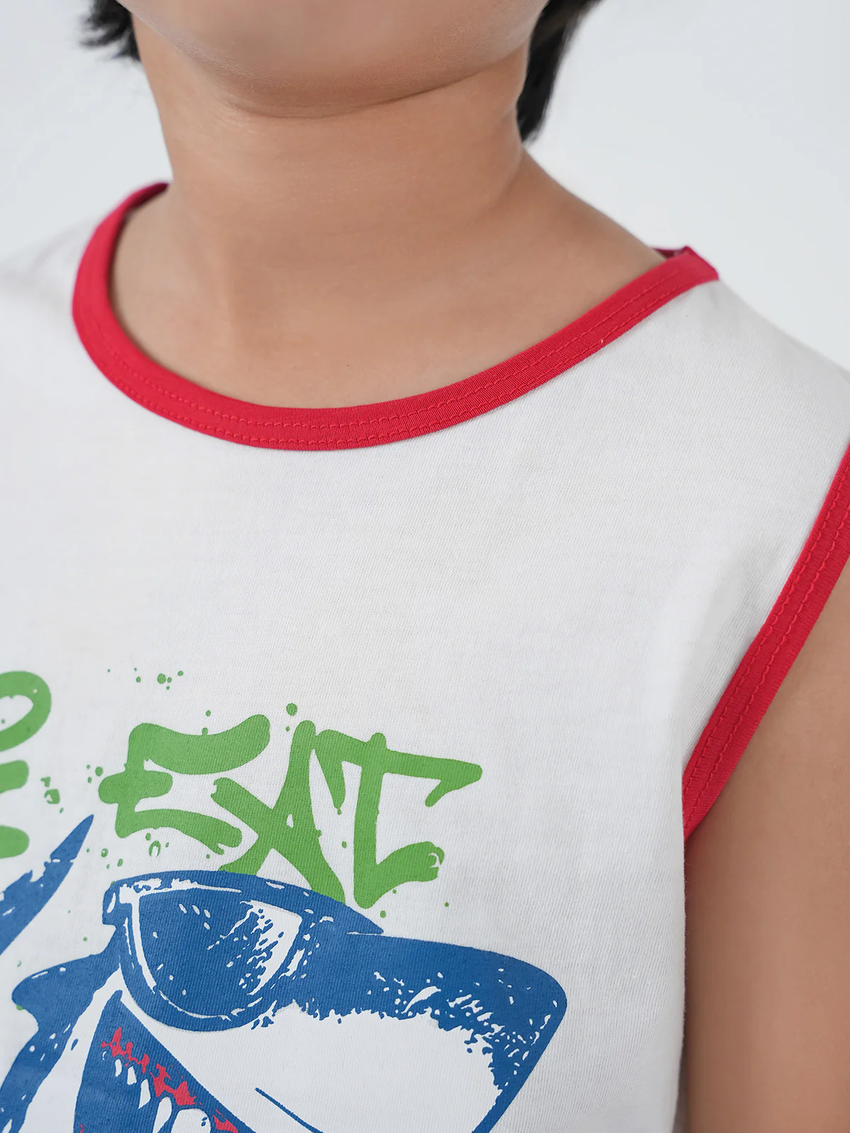 "DOLYN" Basic Printed Tank Top - Image 5