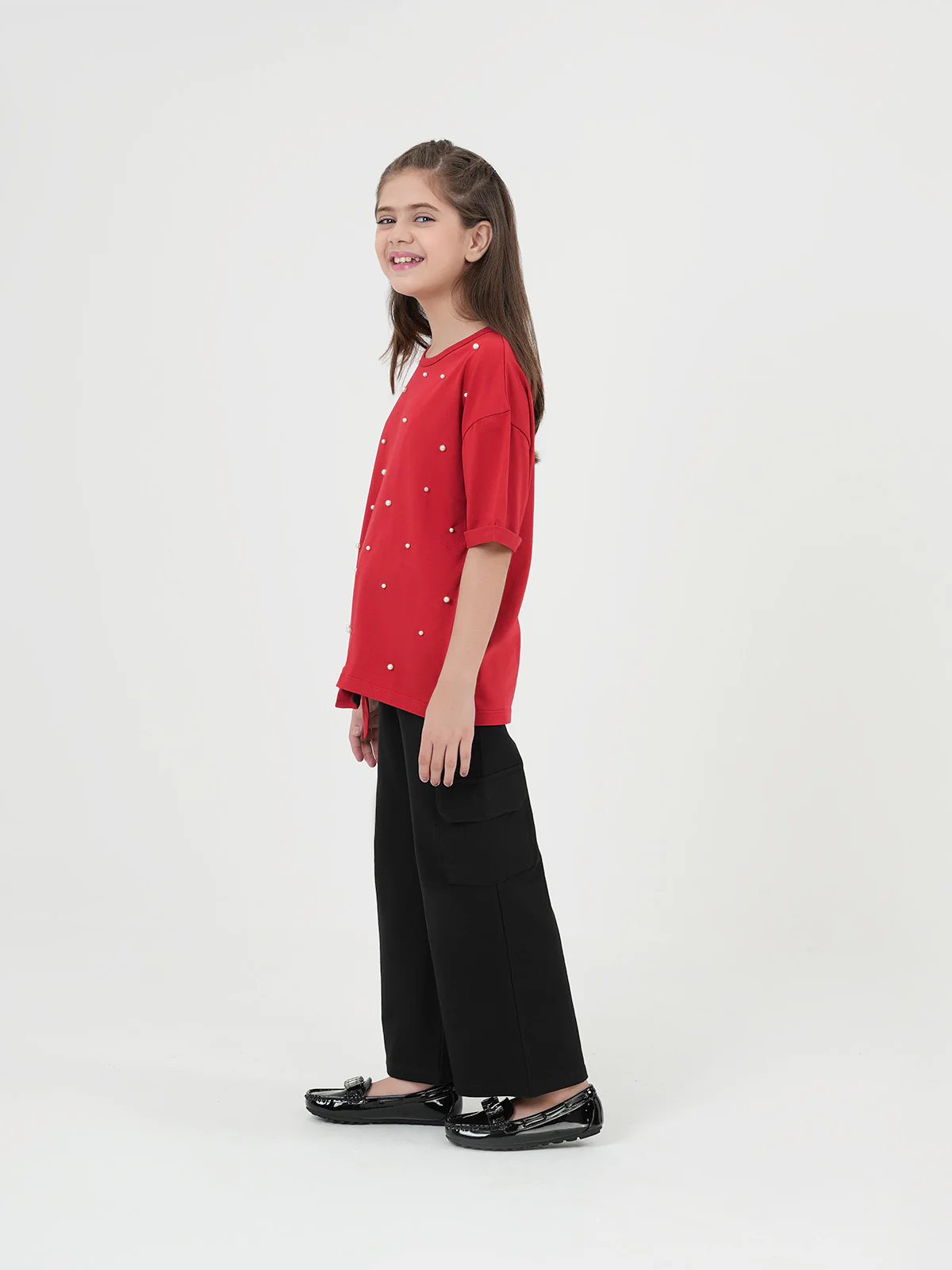 "EDSEL" Comfort Knit Cargo Trouser - Image 3