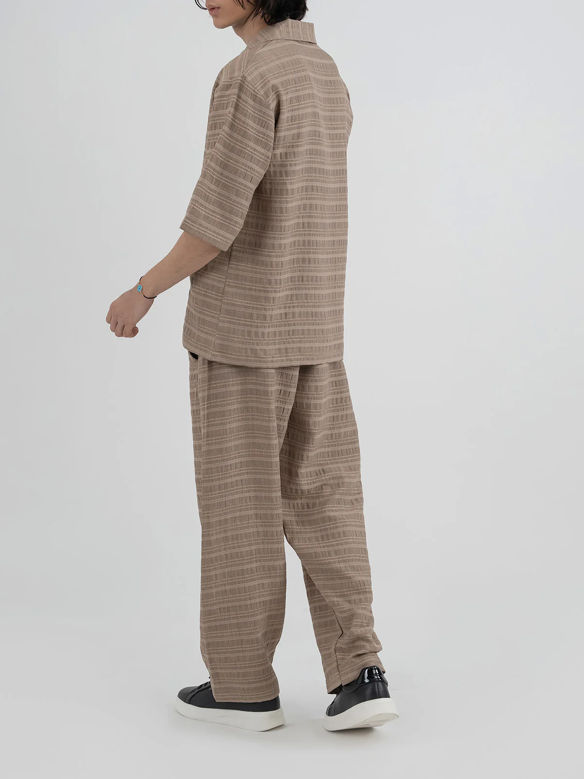 "EZRAH" Basic Regular Cotton Co Ord Set - Image 8