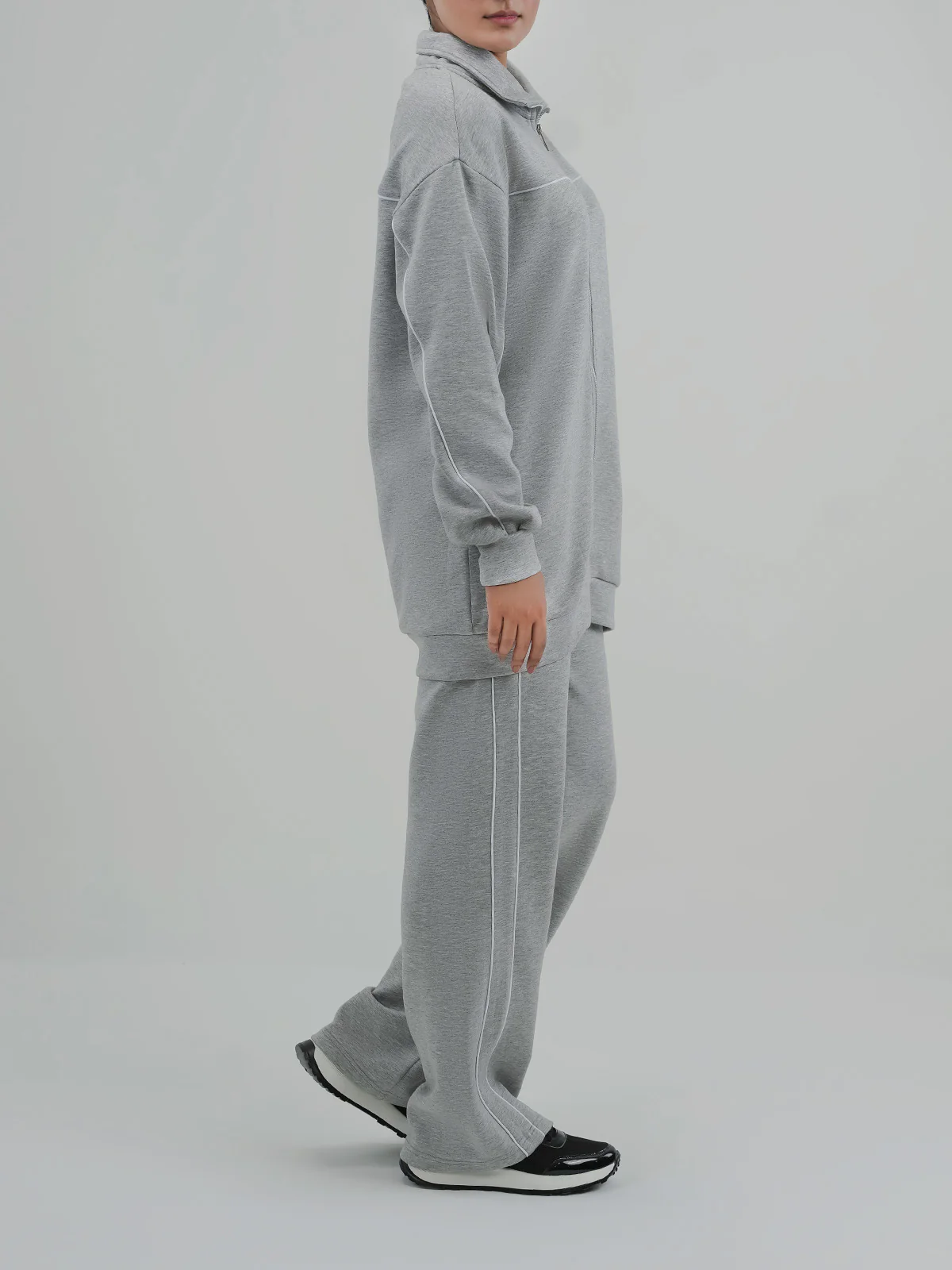 "FAIROZE" Stylish Regular Fit Co-Ord Set - Image 2