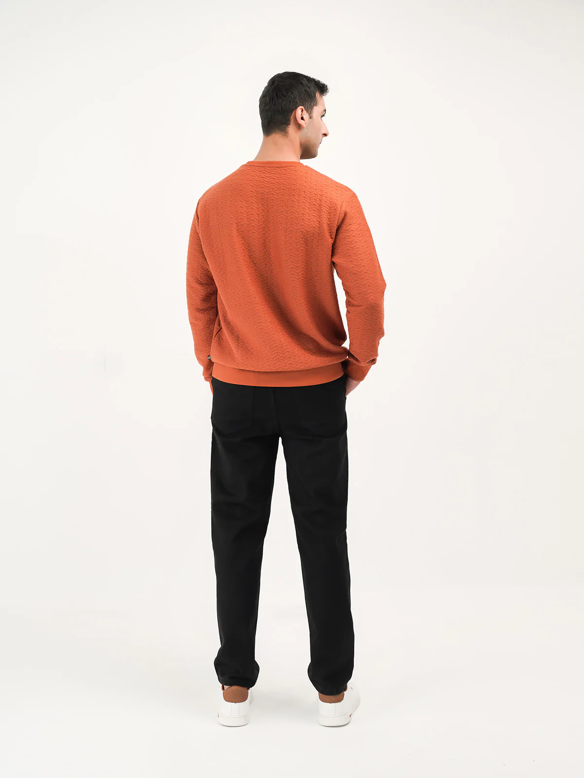 "FOLUKE" Casual Crew Neck Sweatshirt - Image 5