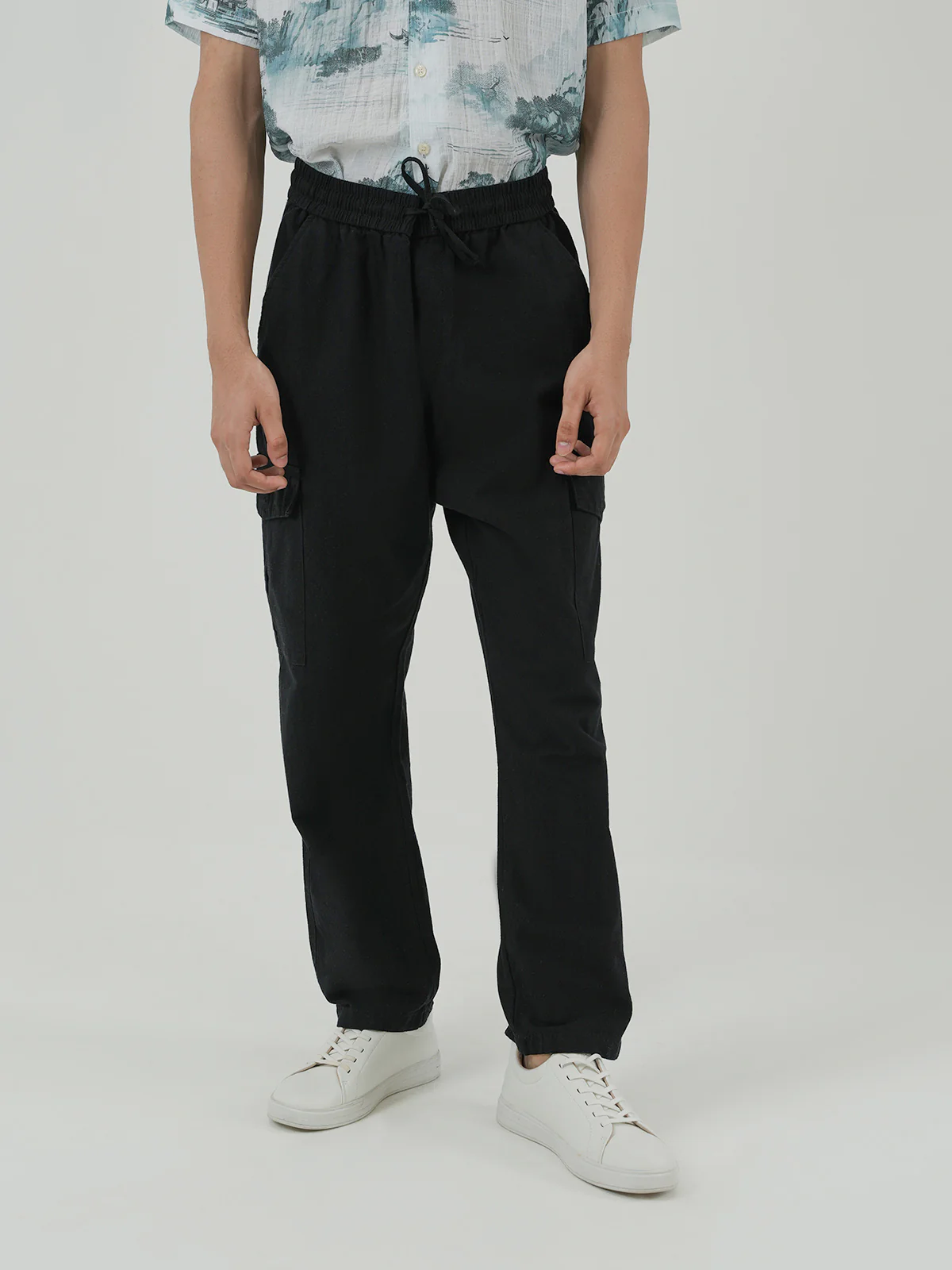 "FUJIKO" Relaxed Fit Cargo Trouser