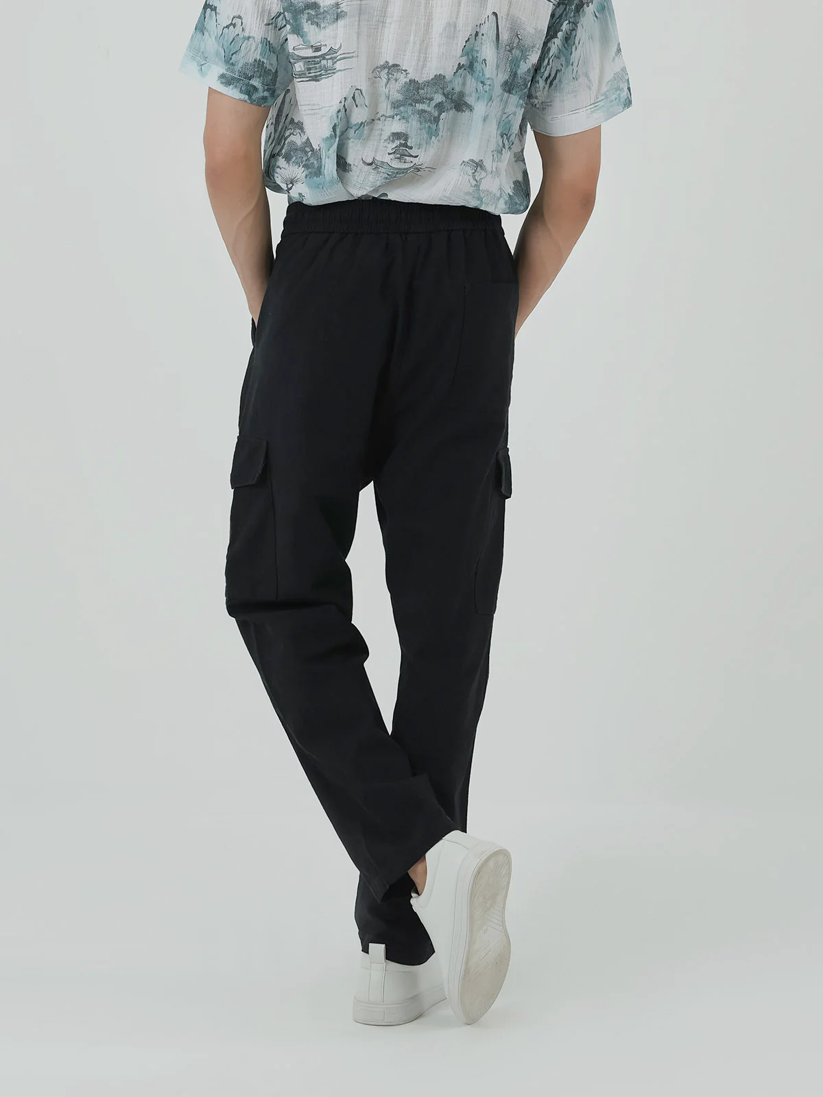 "FUJIKO" Relaxed Fit Cargo Trouser - Image 4