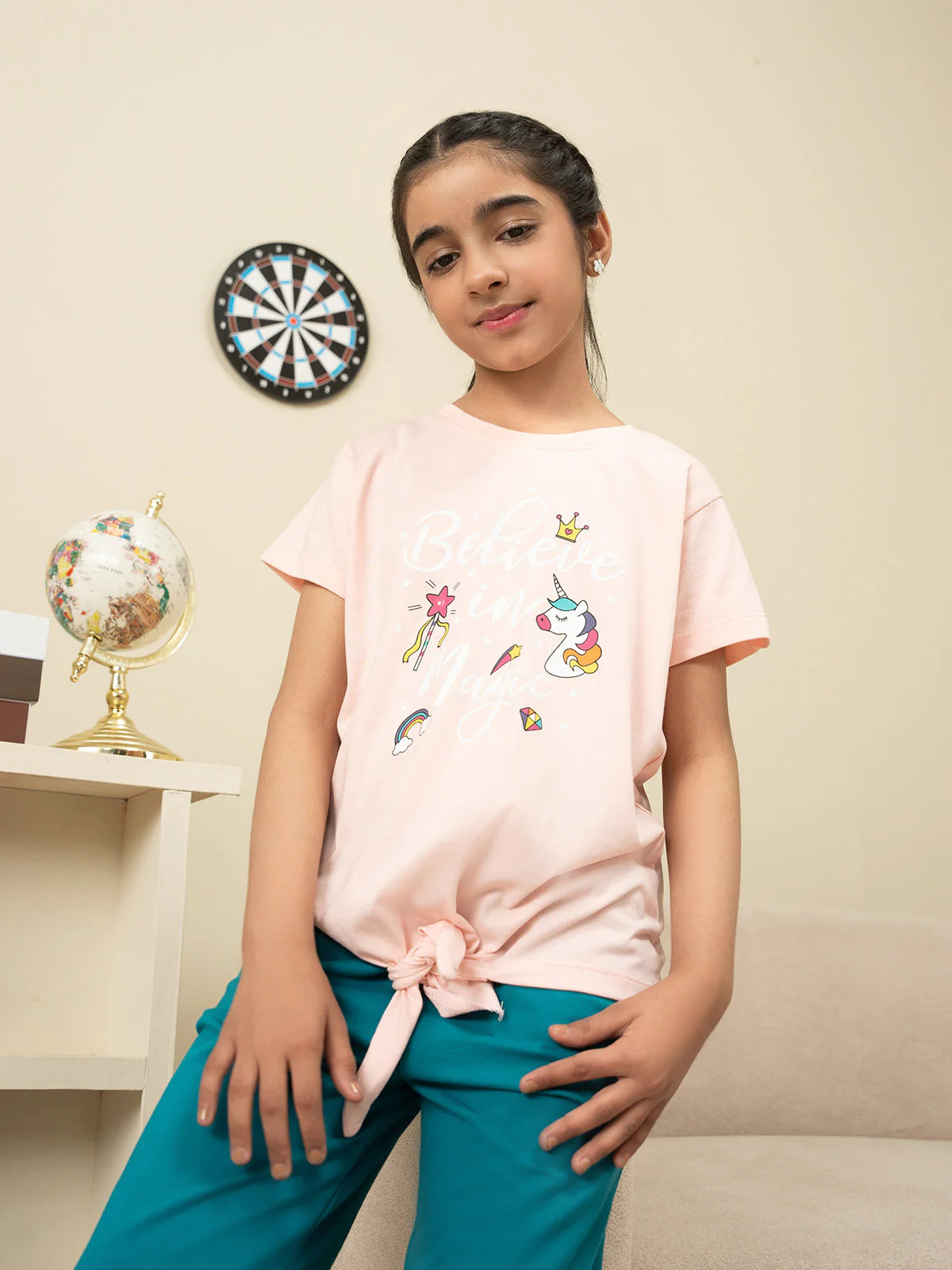 "GENES" Printed Regular Fit T-Shirt - Image 5