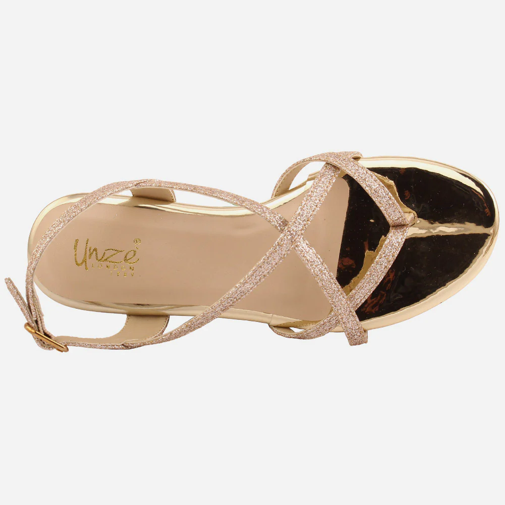 Girlās "NELL" Cross Strap Comfy Sandals - Image 4