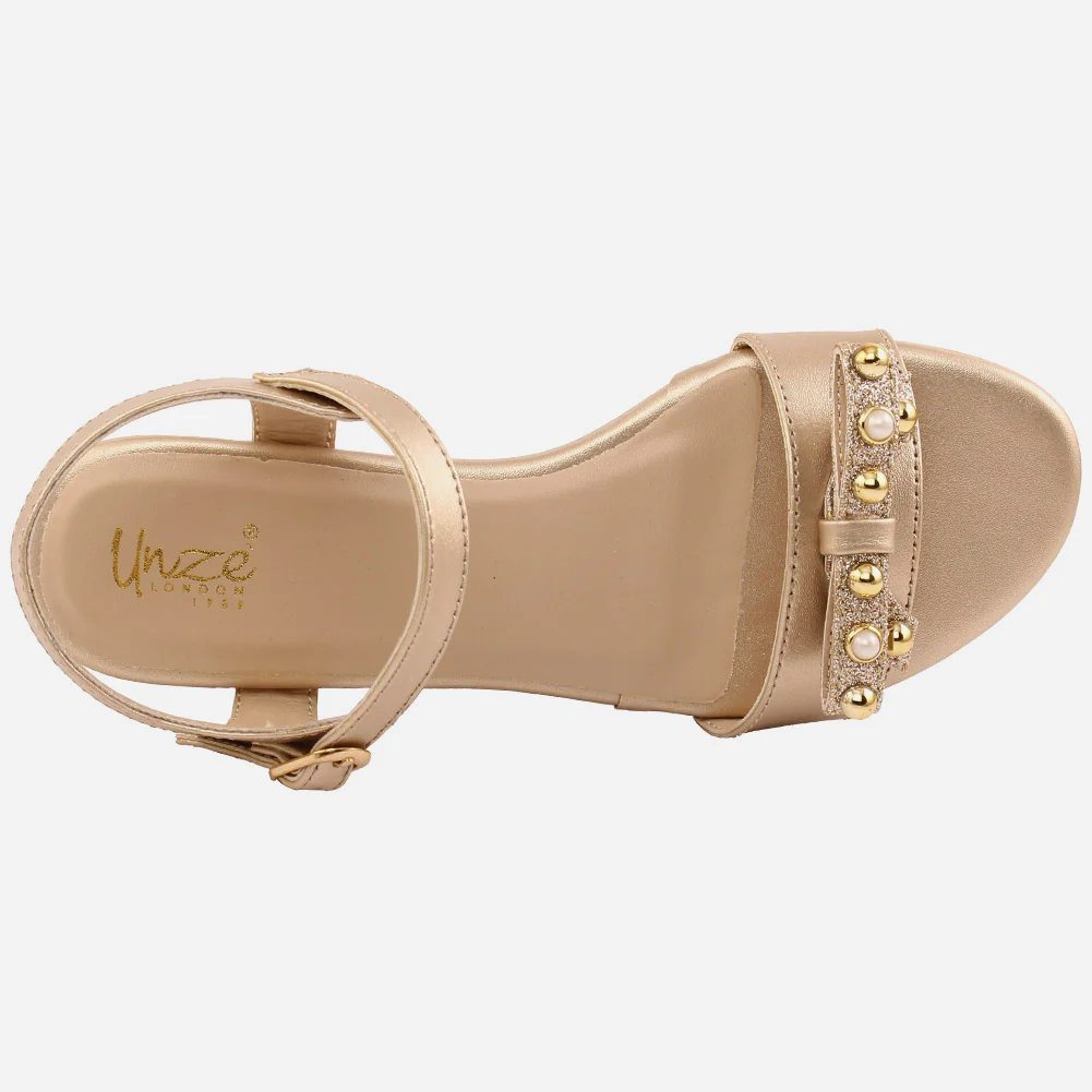 Girls "AMELIA" Ankle Strap Sandals - Image 4