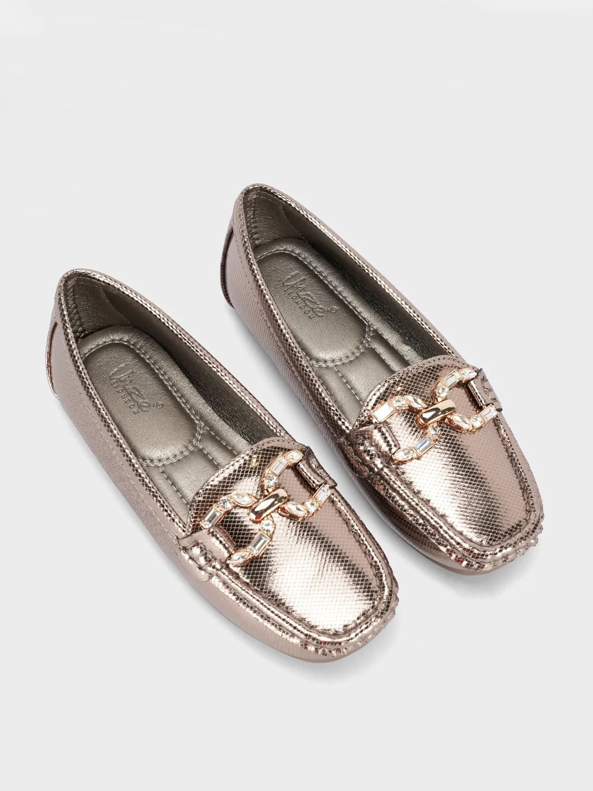Girls "COSETTE" Buckled Adorn Moccasins - Image 5