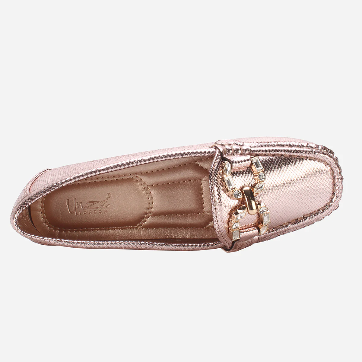 Girls "COSETTE" Buckled Adorn Moccasins - Image 4