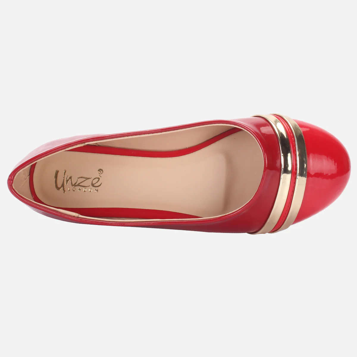Girls "MIMI" Patent Flat Pumps - Image 4