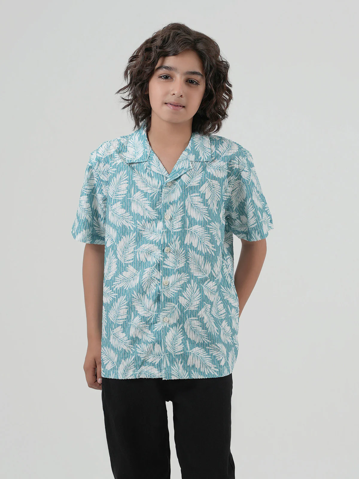 "GWILYM" Printed Regular Fit Casual Shirt