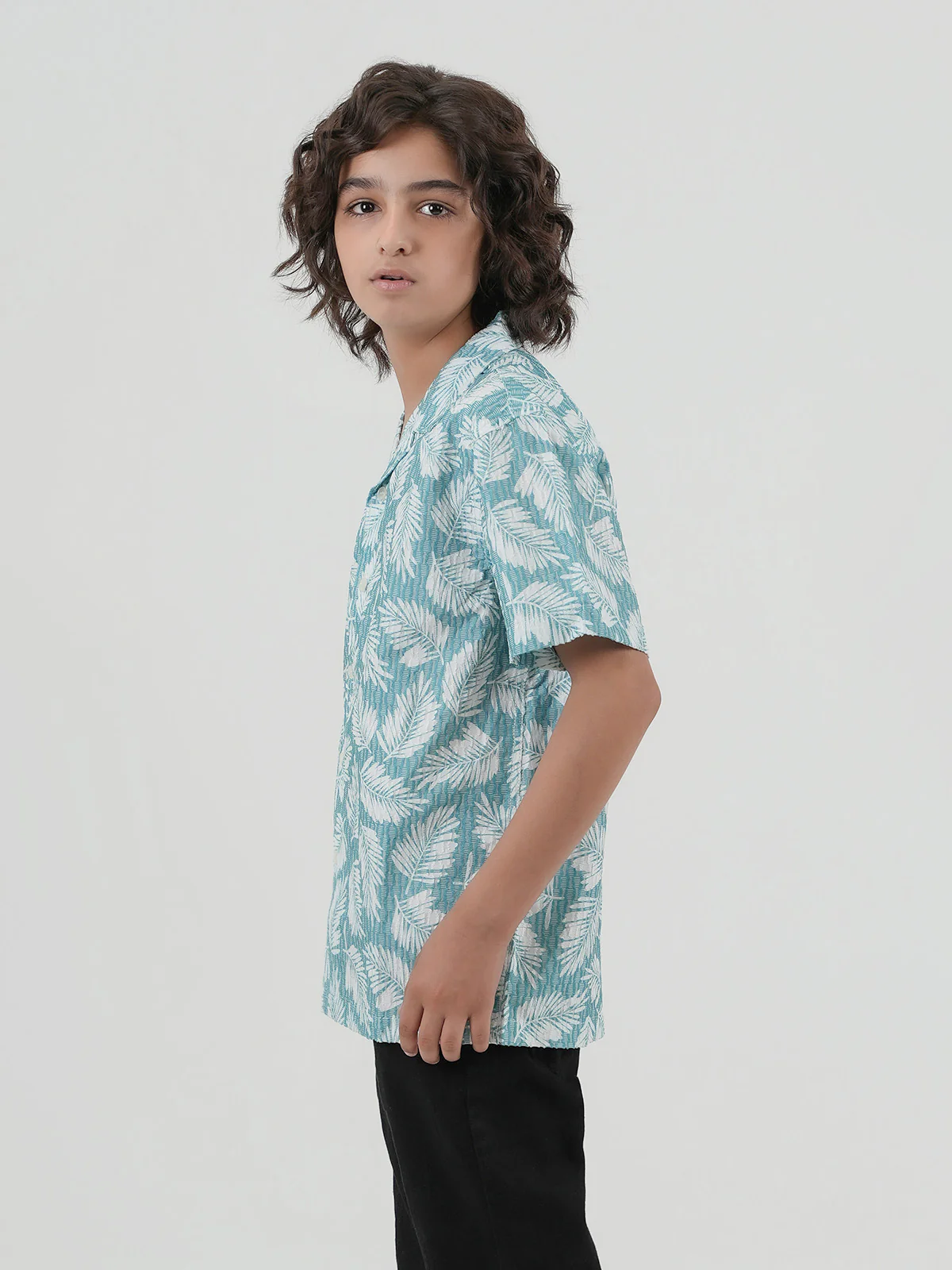 "GWILYM" Printed Regular Fit Casual Shirt - Image 2