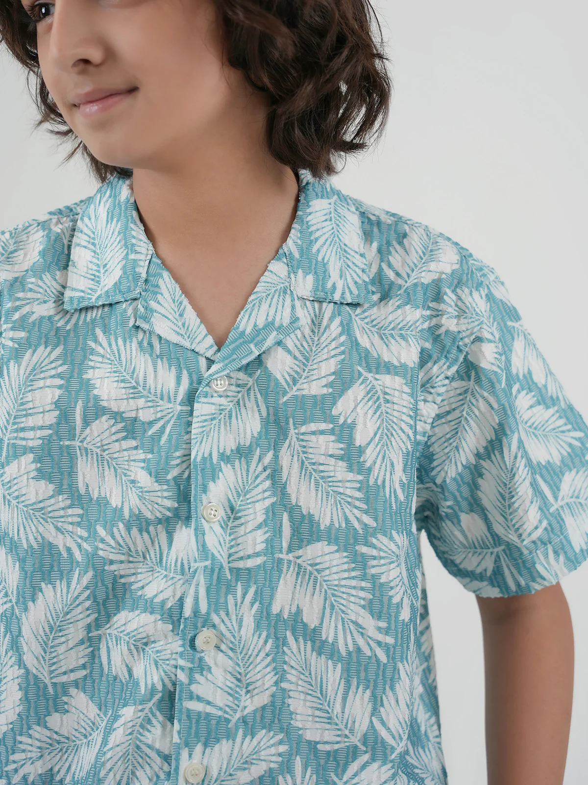 "GWILYM" Printed Regular Fit Casual Shirt - Image 4