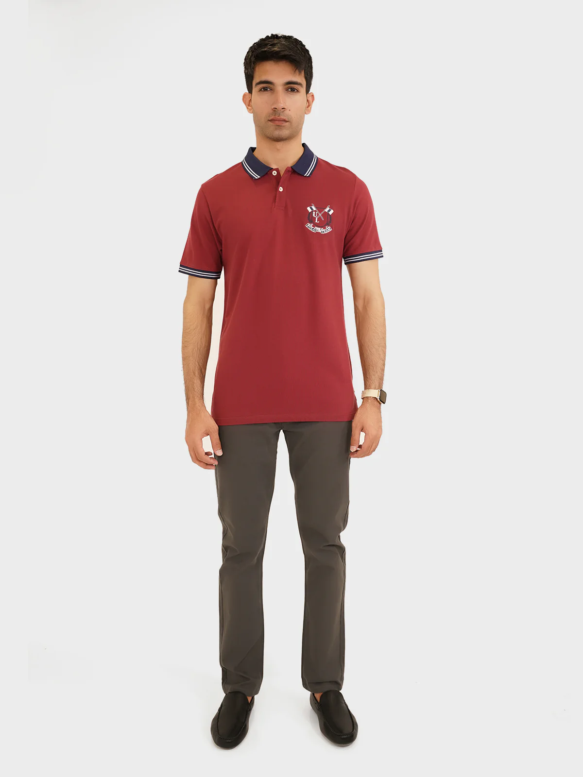 "HARUYE" Slim Fit Polo Shirt
