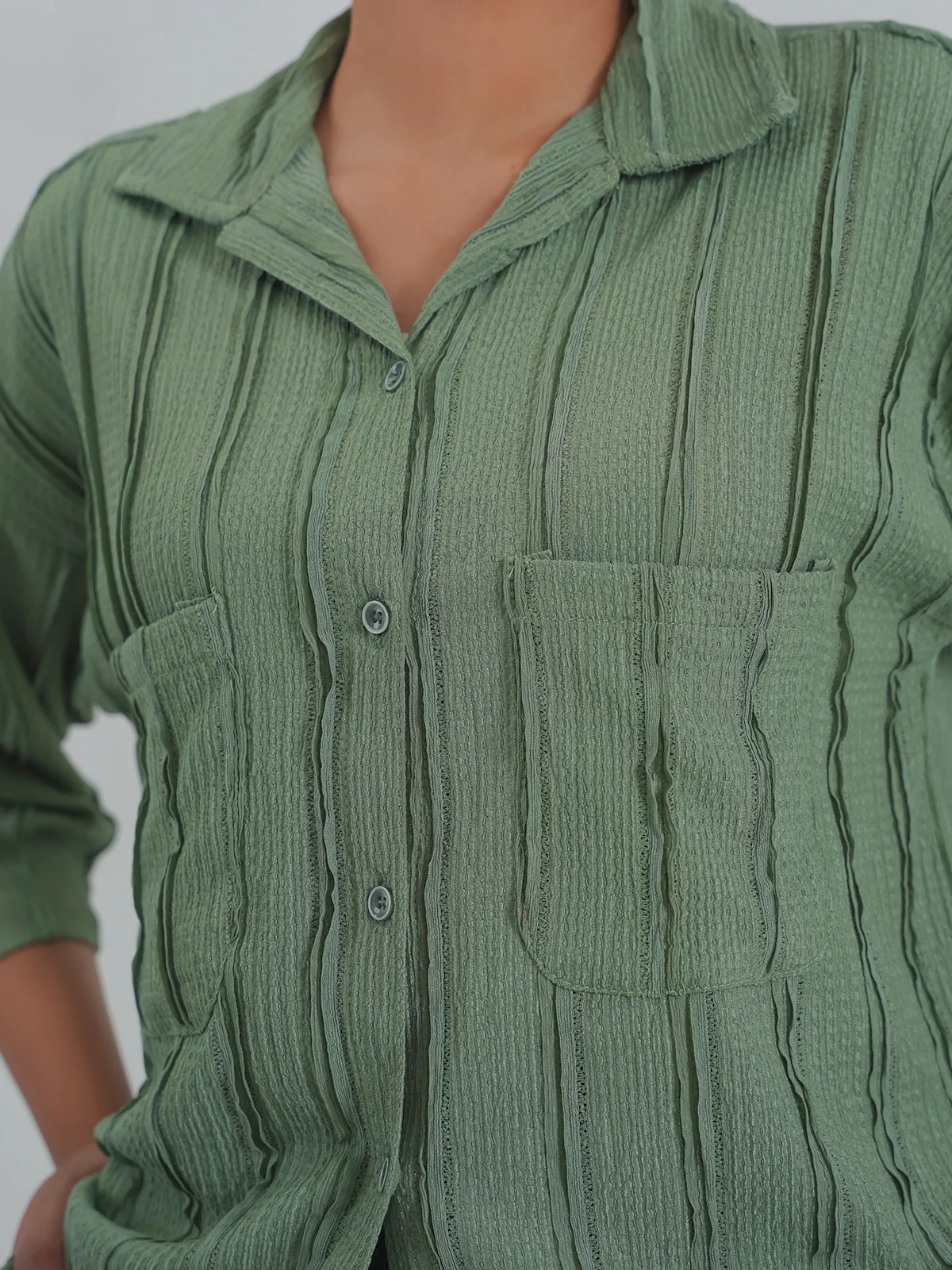 "HEITOR" Basic Regular Cotton Top - Image 7