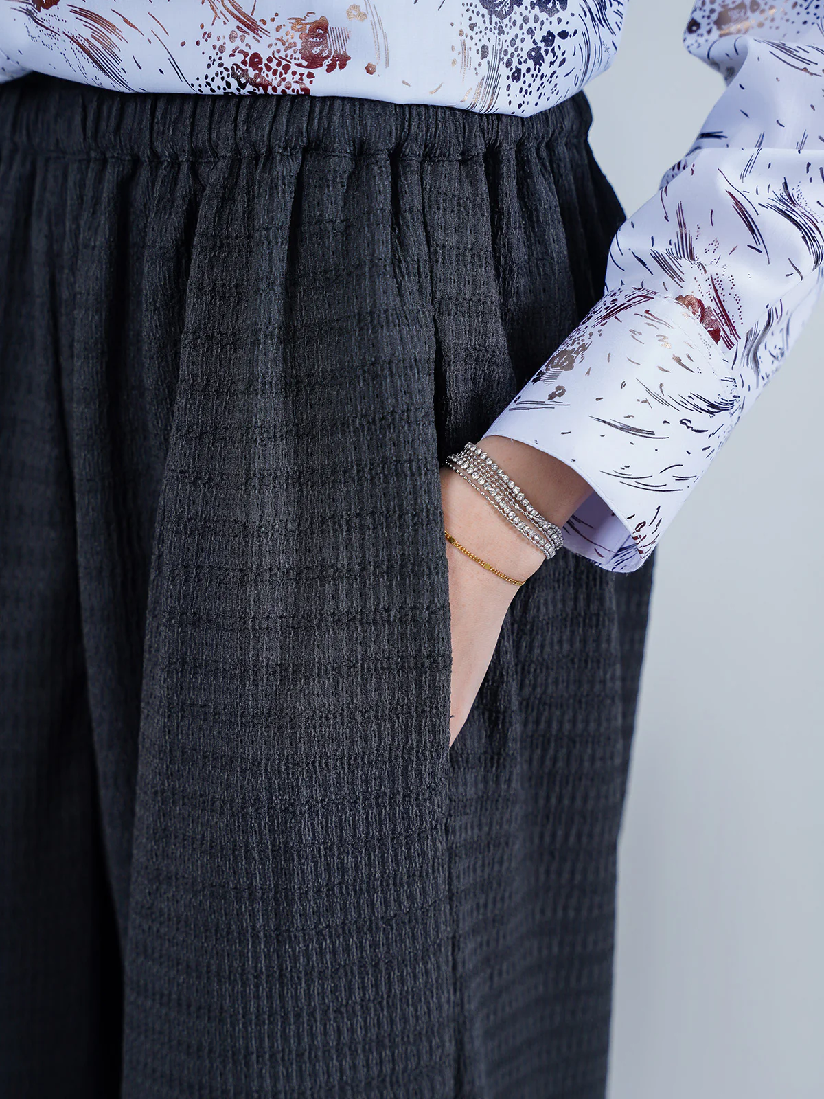 "HELIOS" Regular Fit Cotton Trouser - Image 2