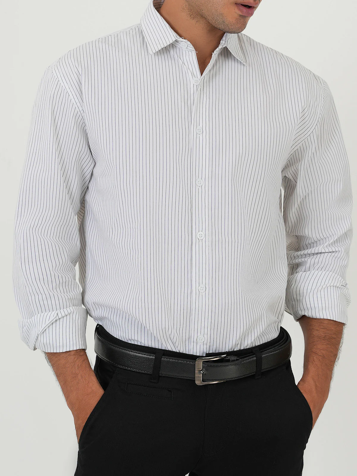 "HIROTO" Loose Fit Casual Shirt - Image 4