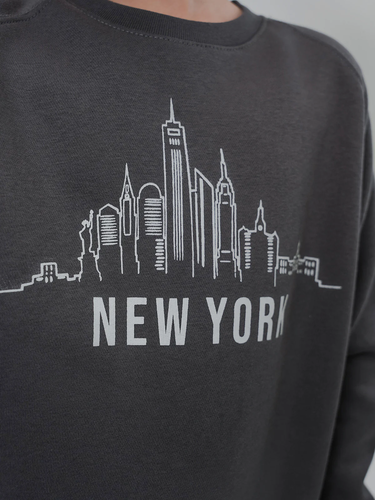 "IGNATZ" Trendy Graphic Fleece Sweatshirt - Image 3