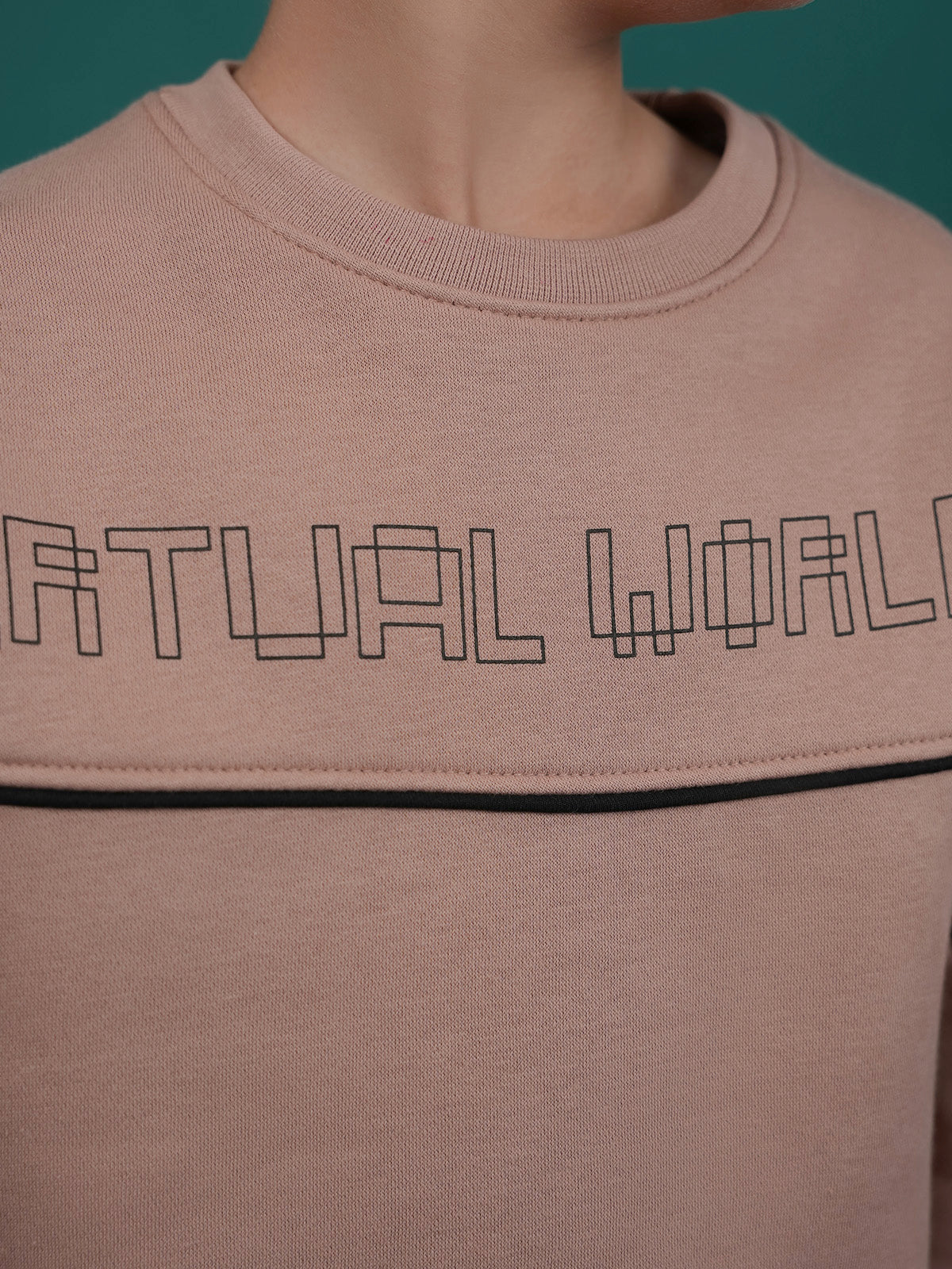 "INGRAM" Comfort Cut & Sew Fleece Sweatshirt - Image 3