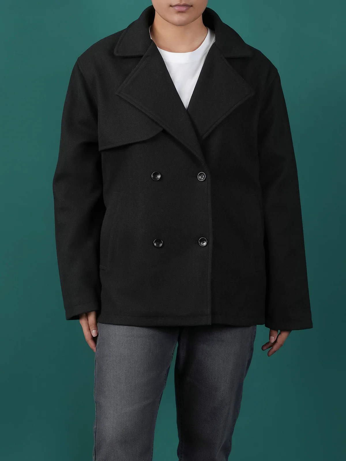 "JAFARU" Stylish Woolen Jacket