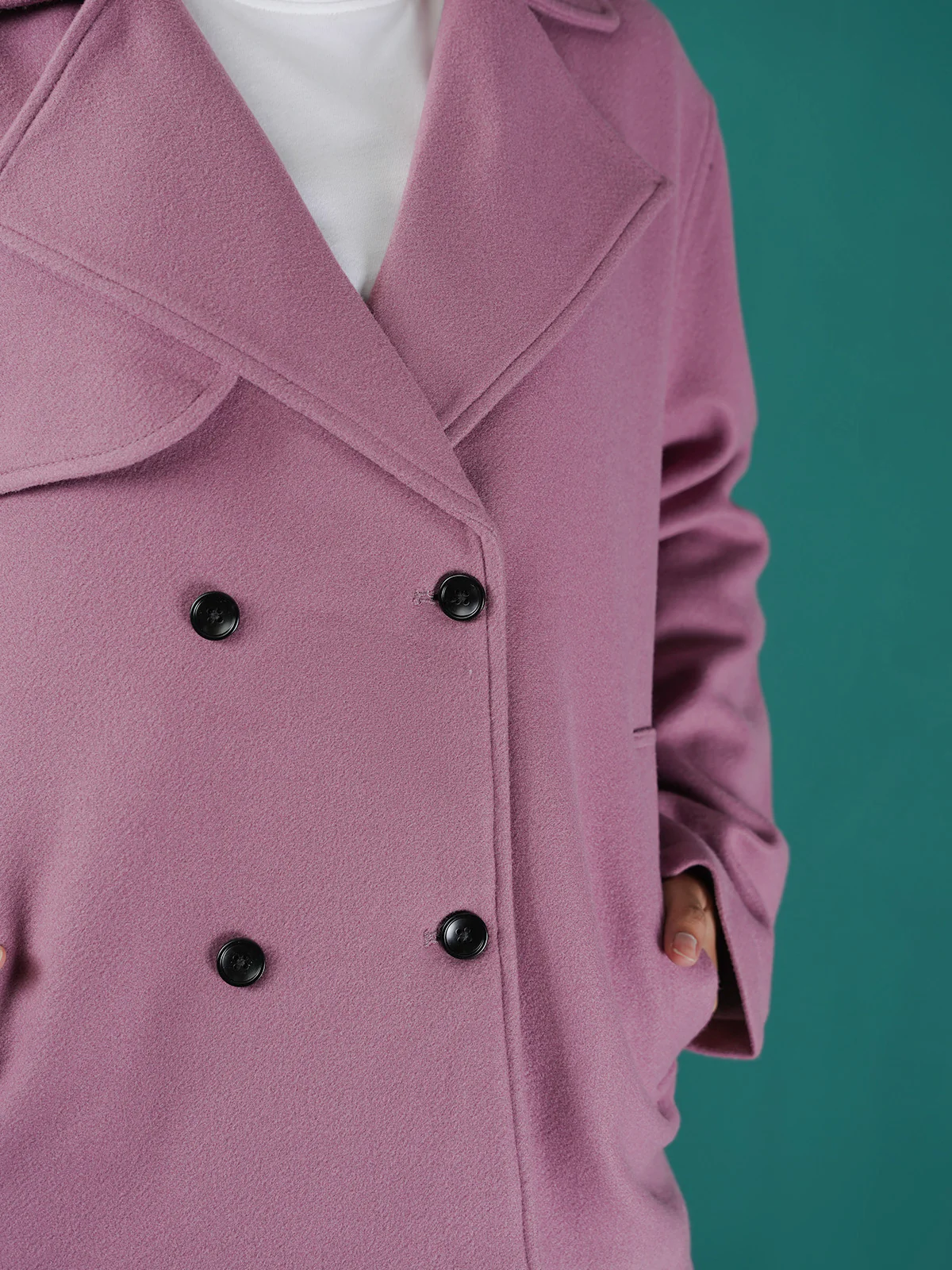 "JAFARU" Stylish Woolen Jacket - Image 4
