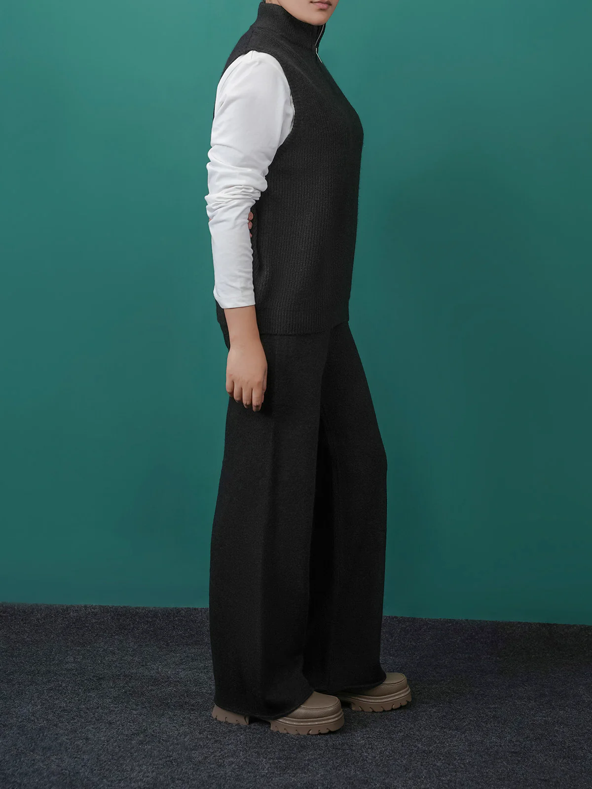"JAINA" Regular Fit Fleece Co-Ord Set - Image 2