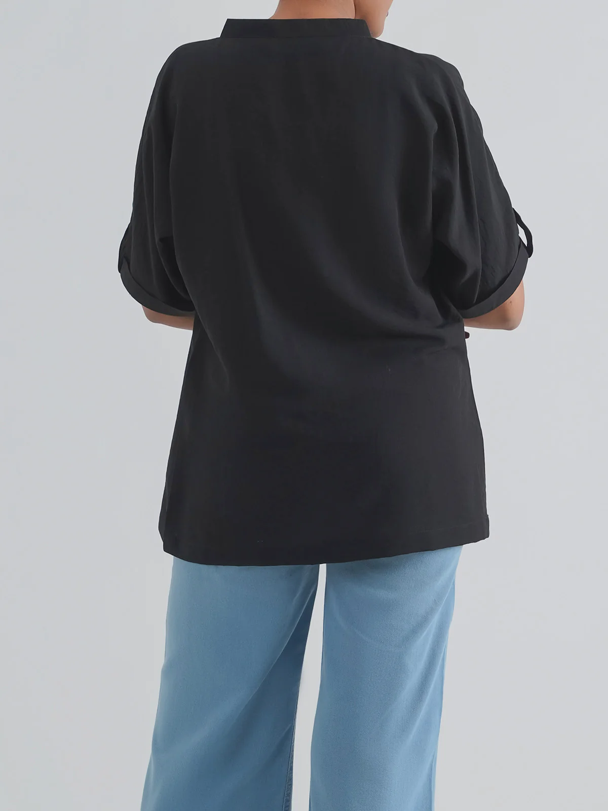 "JULIA" Textured Regular Top Cotton - Image 6