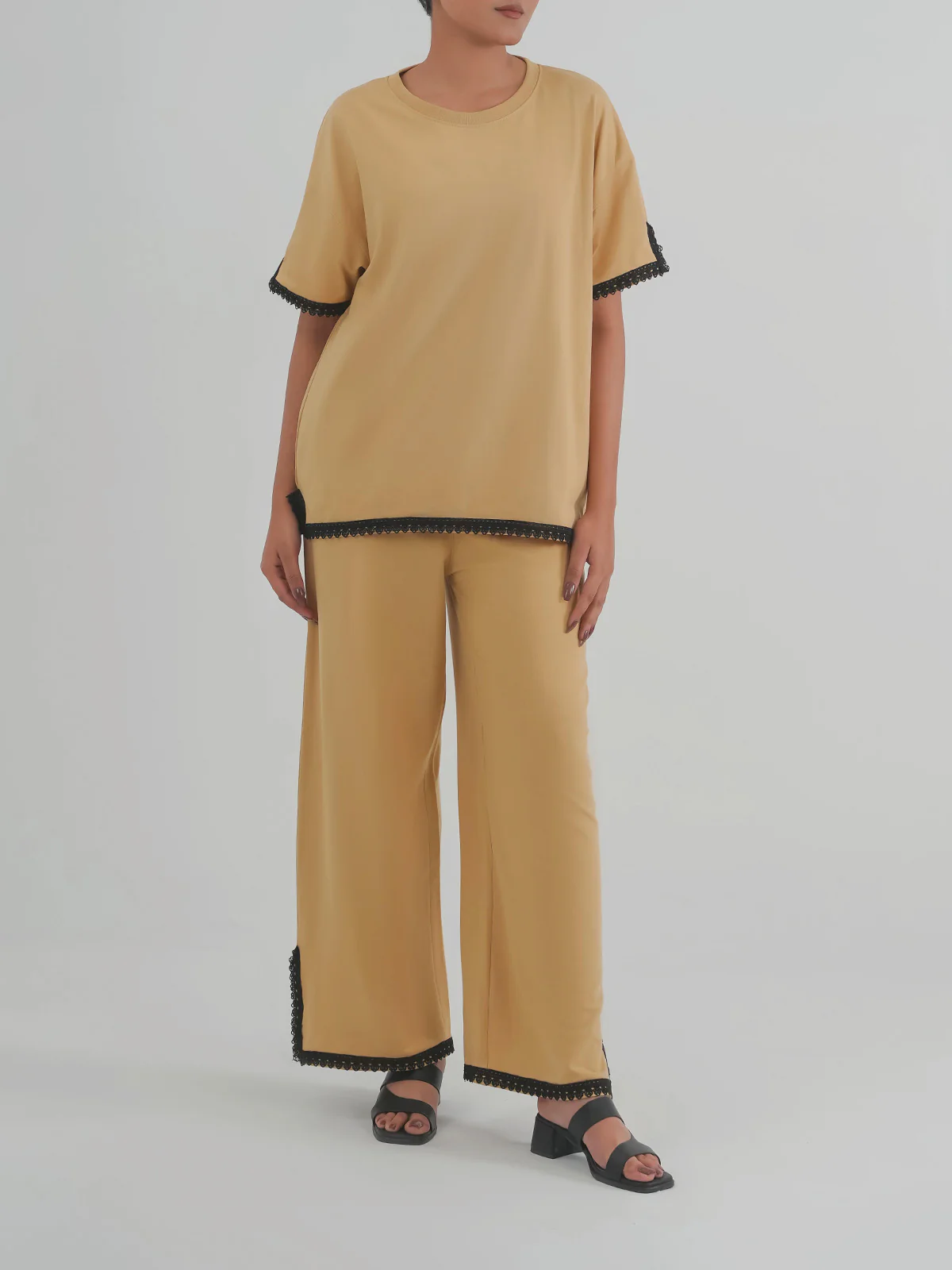 "KAHINA" Drop Shoulder Co Ord Set
