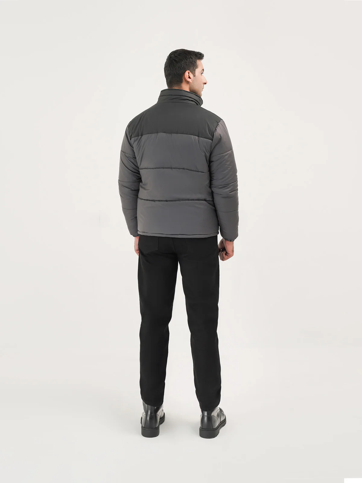 "KAIYA" Zip Up Casual Puffer Jacket - Image 5