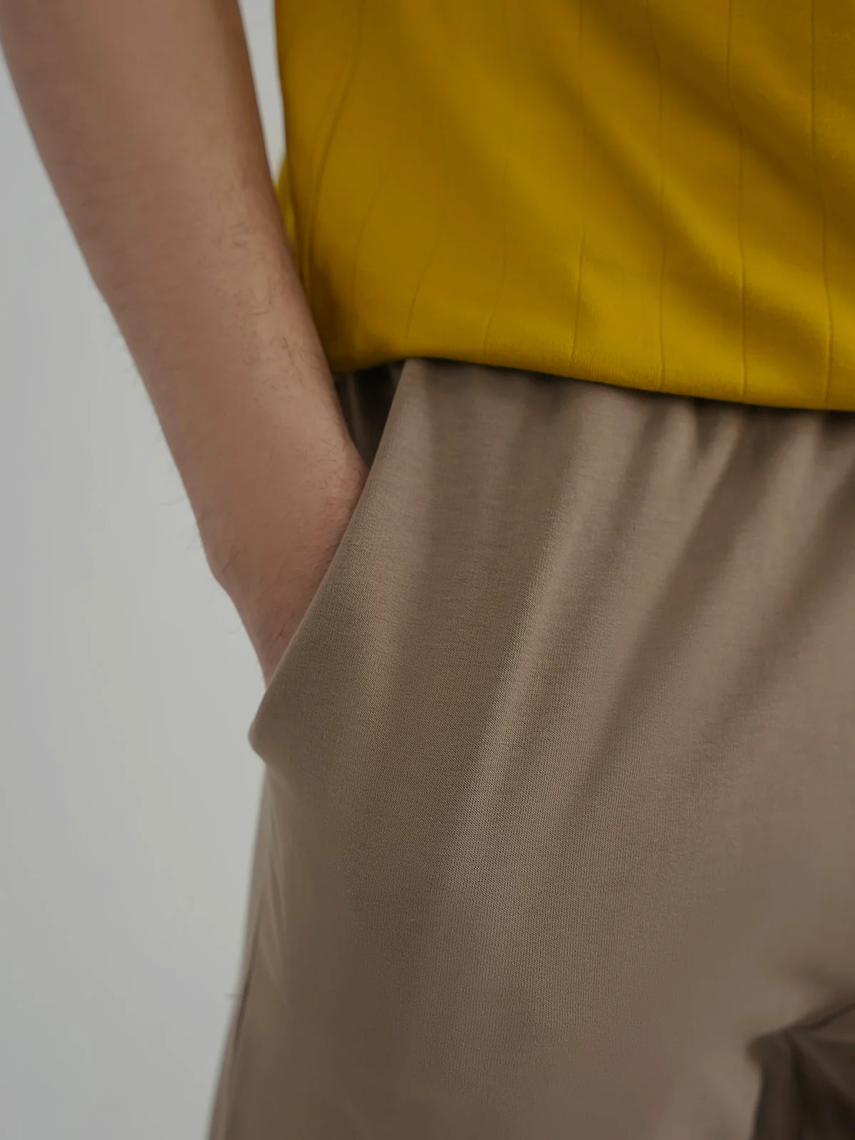 "KALEB" Regular Fit Lycra Terry Trouser - Image 3