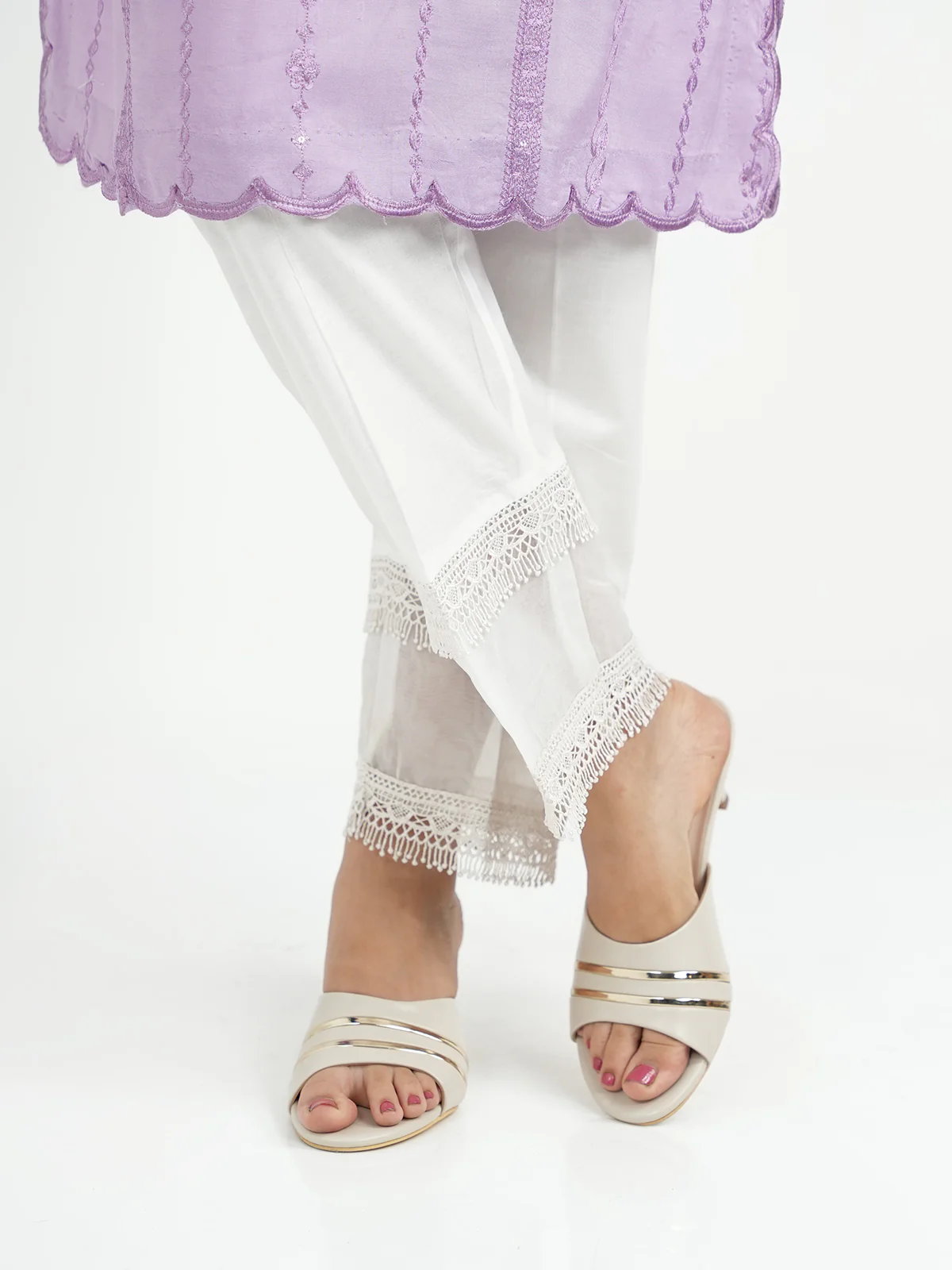 "KAMDYN" Casual Embroidered Trouser - Image 5