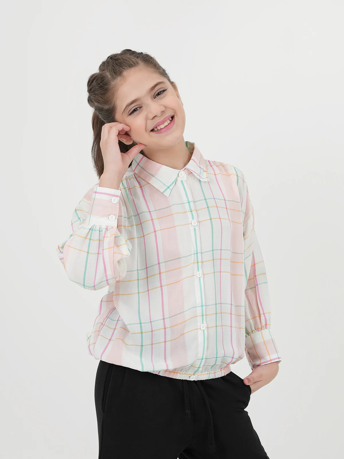 "KETAKI" Comfort Regular Fit Cotton Top - Image 2