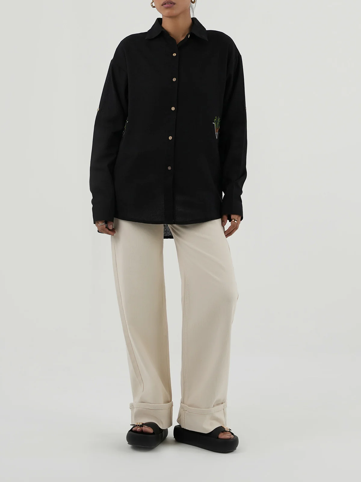 "KEYAH" Comfortable Regular Fit Pant - Image 2