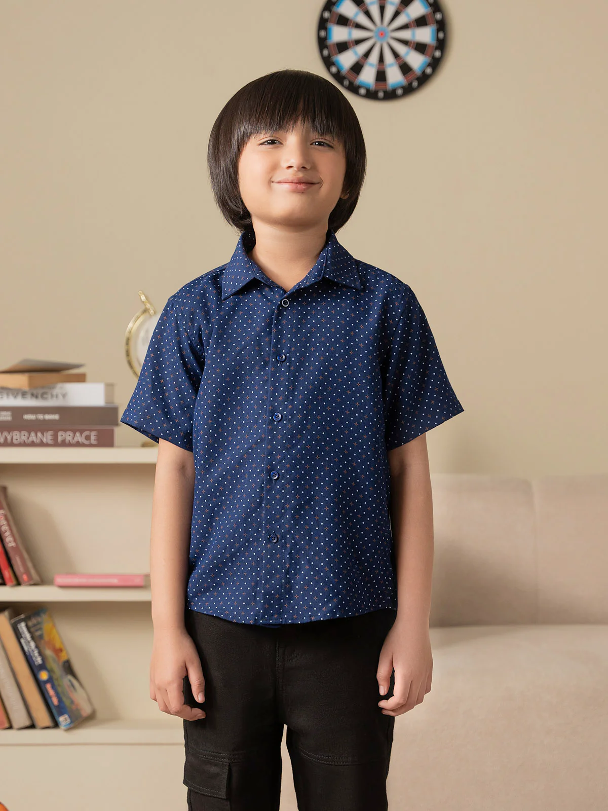 "KIMORA" Printed Regular Fit Casual Shirt