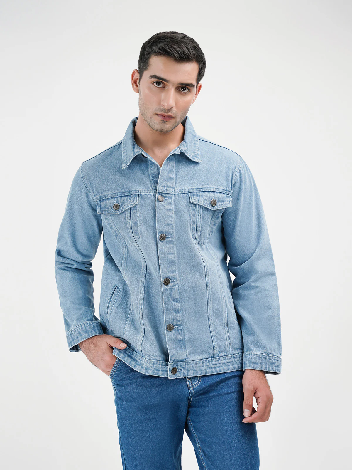 "KORONIS" Casual Denim Jacket - Image 2