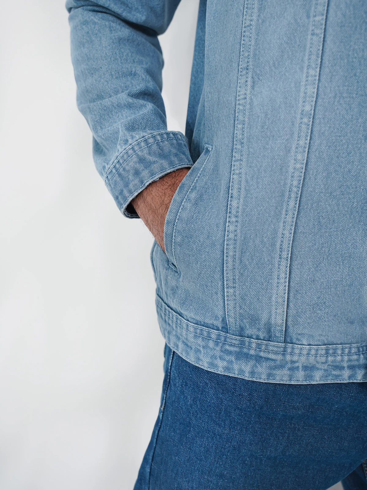 "KORONIS" Casual Denim Jacket - Image 4