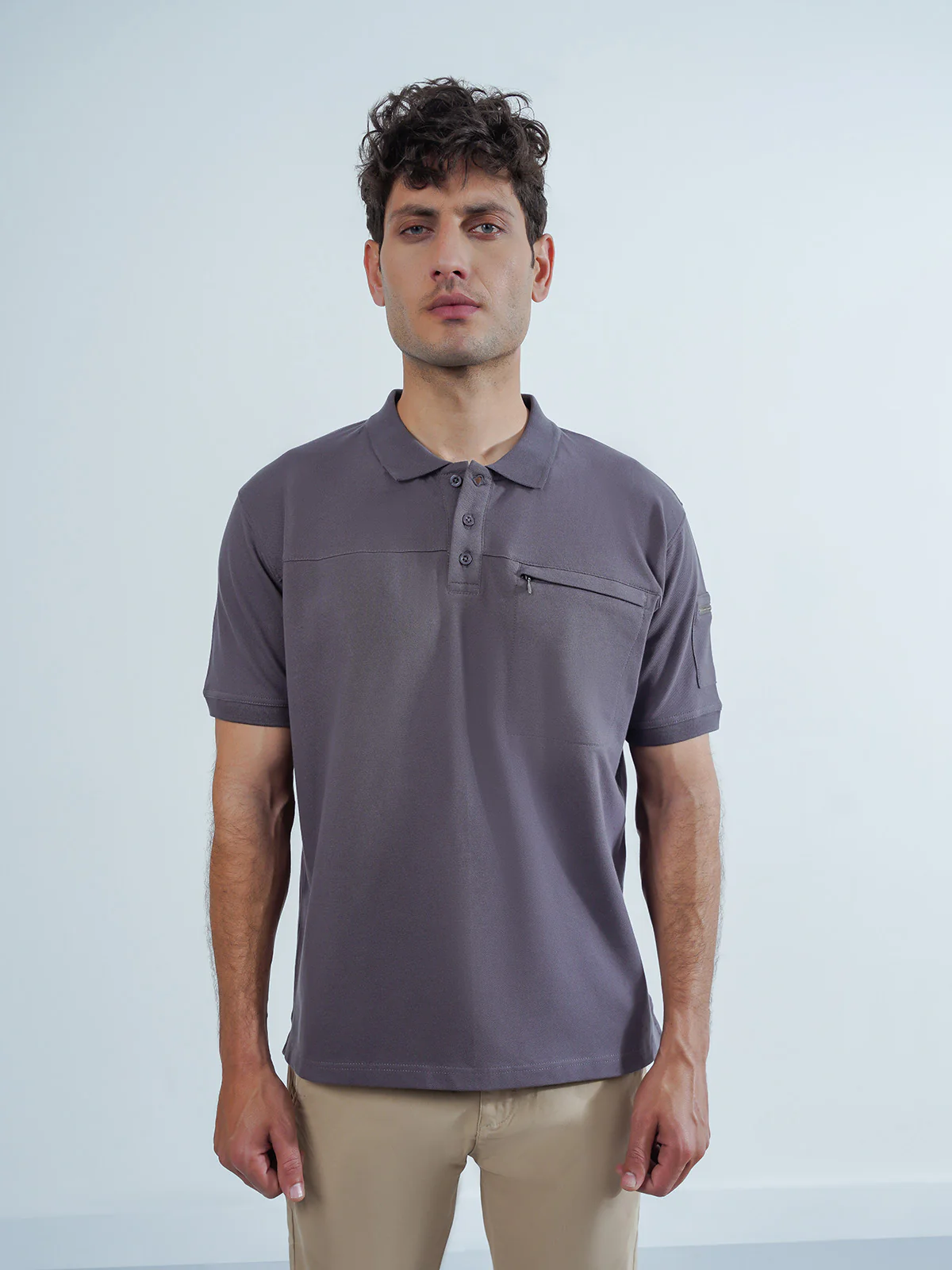 "KRISTA" High Quality Regular Fit Polo Shirt - Image 3