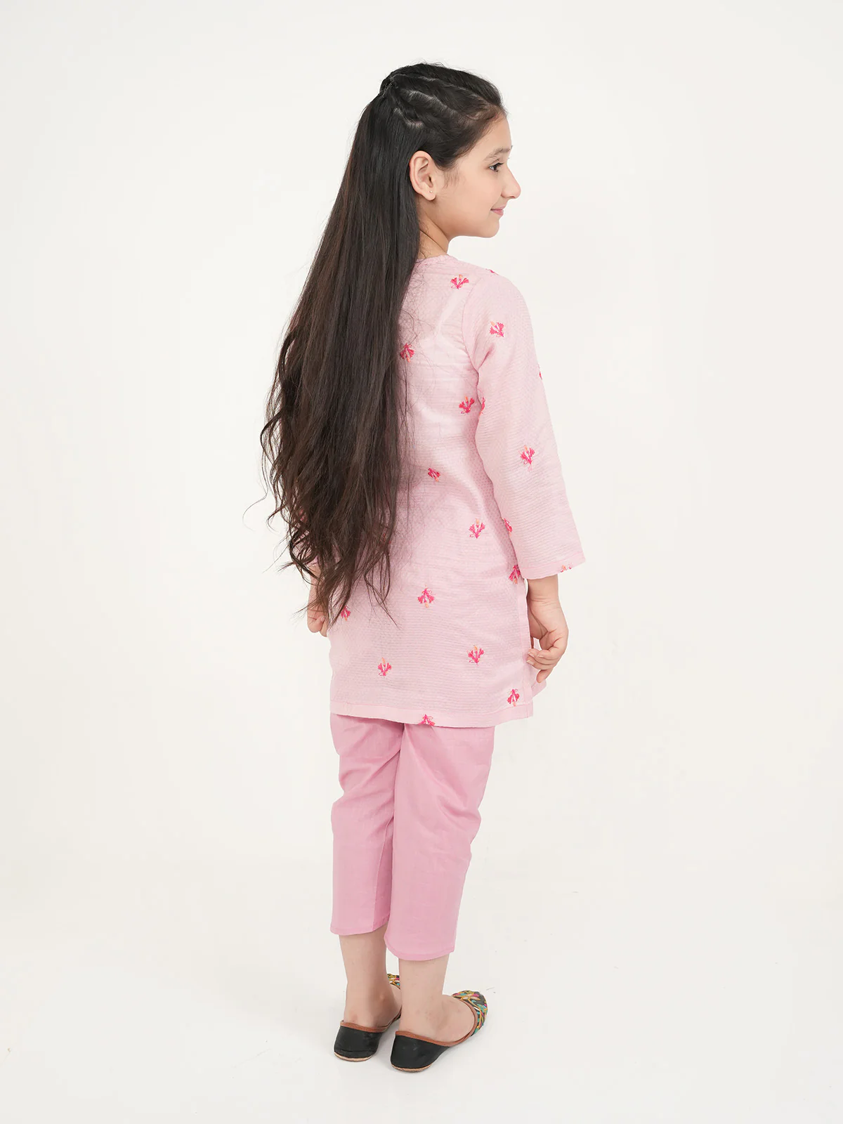 "LUGH" Stylish Casual Lawn Suit - Image 4