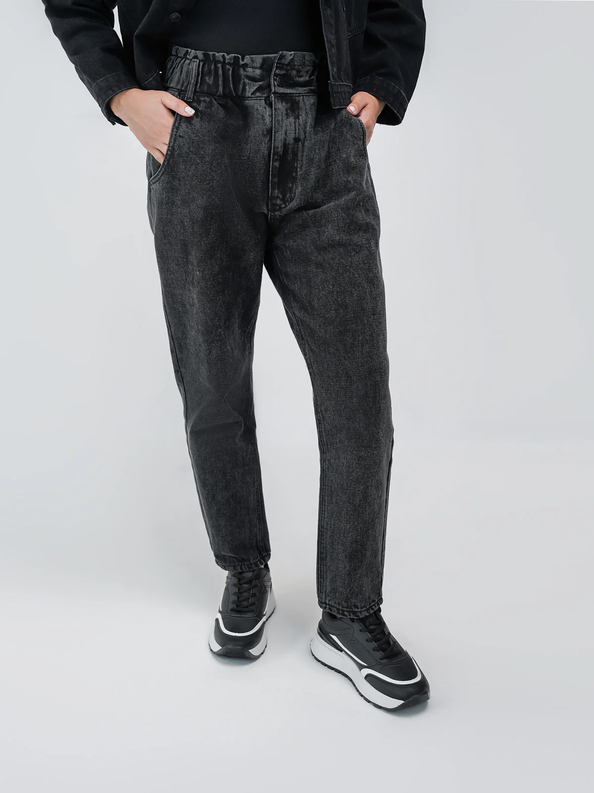 "LYRA" Paper Bag fir Denim Pant - Image 2