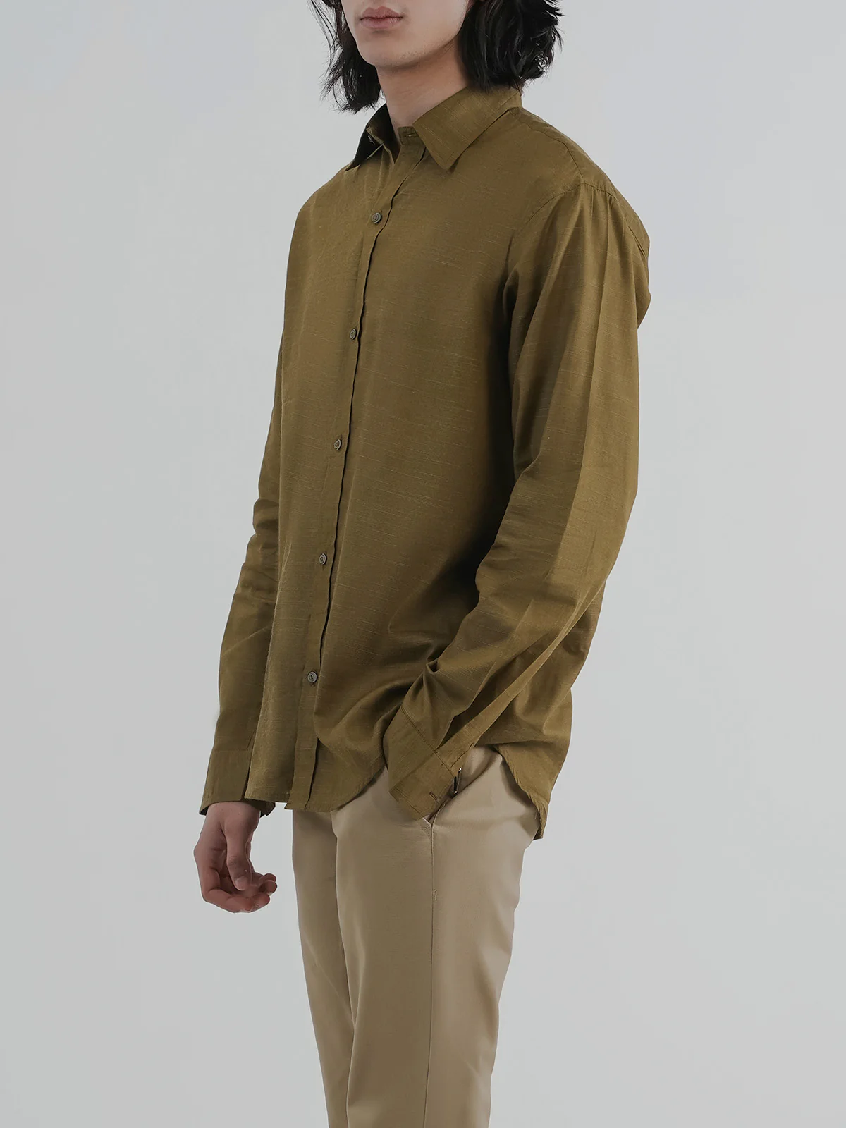 "MAISIE" Regular Fit Cotton Casual Shirt - Image 4